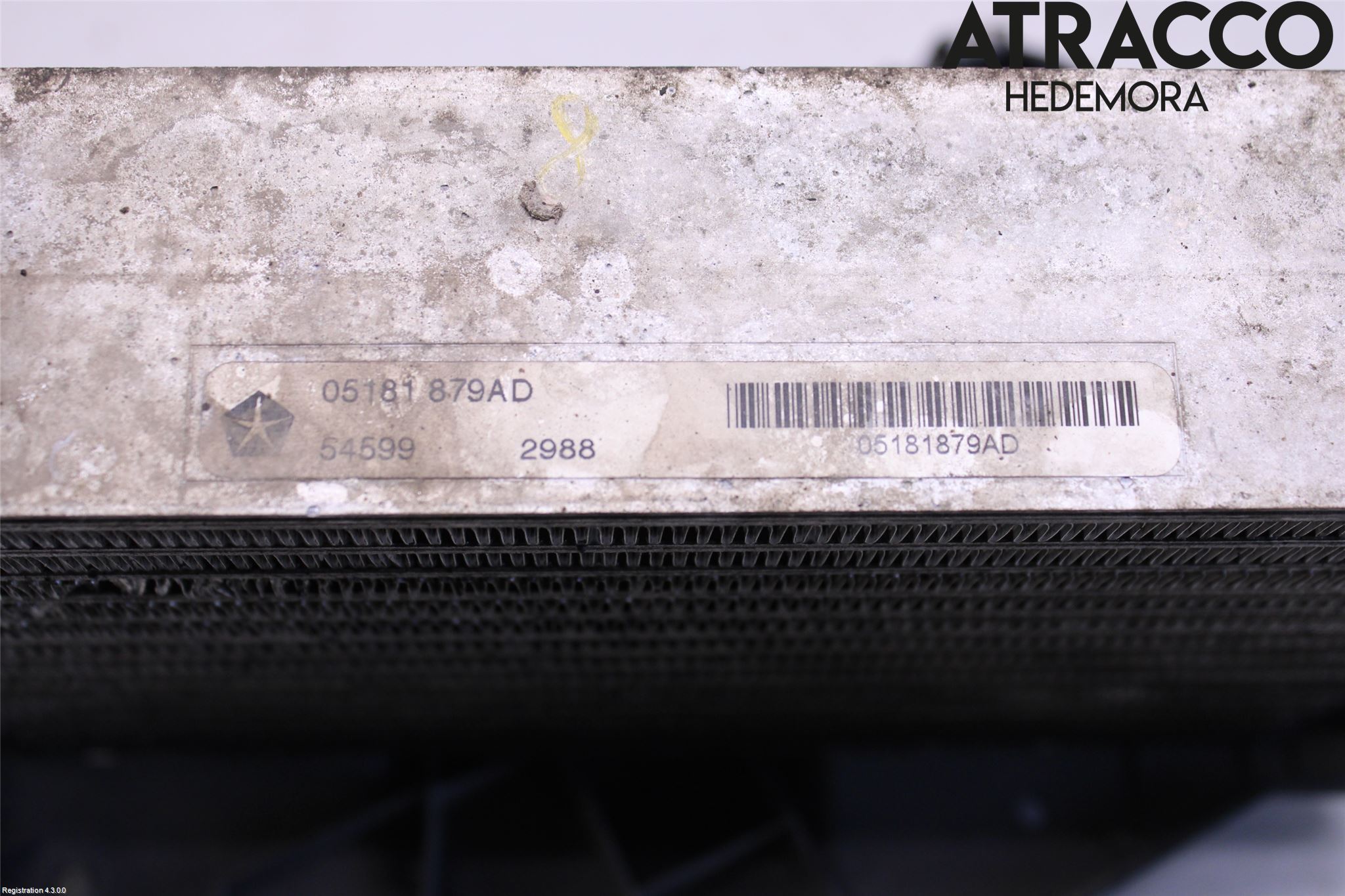 Jeep GRAND CHEROKEE 10-20 Radiator Oljekjøler Motor