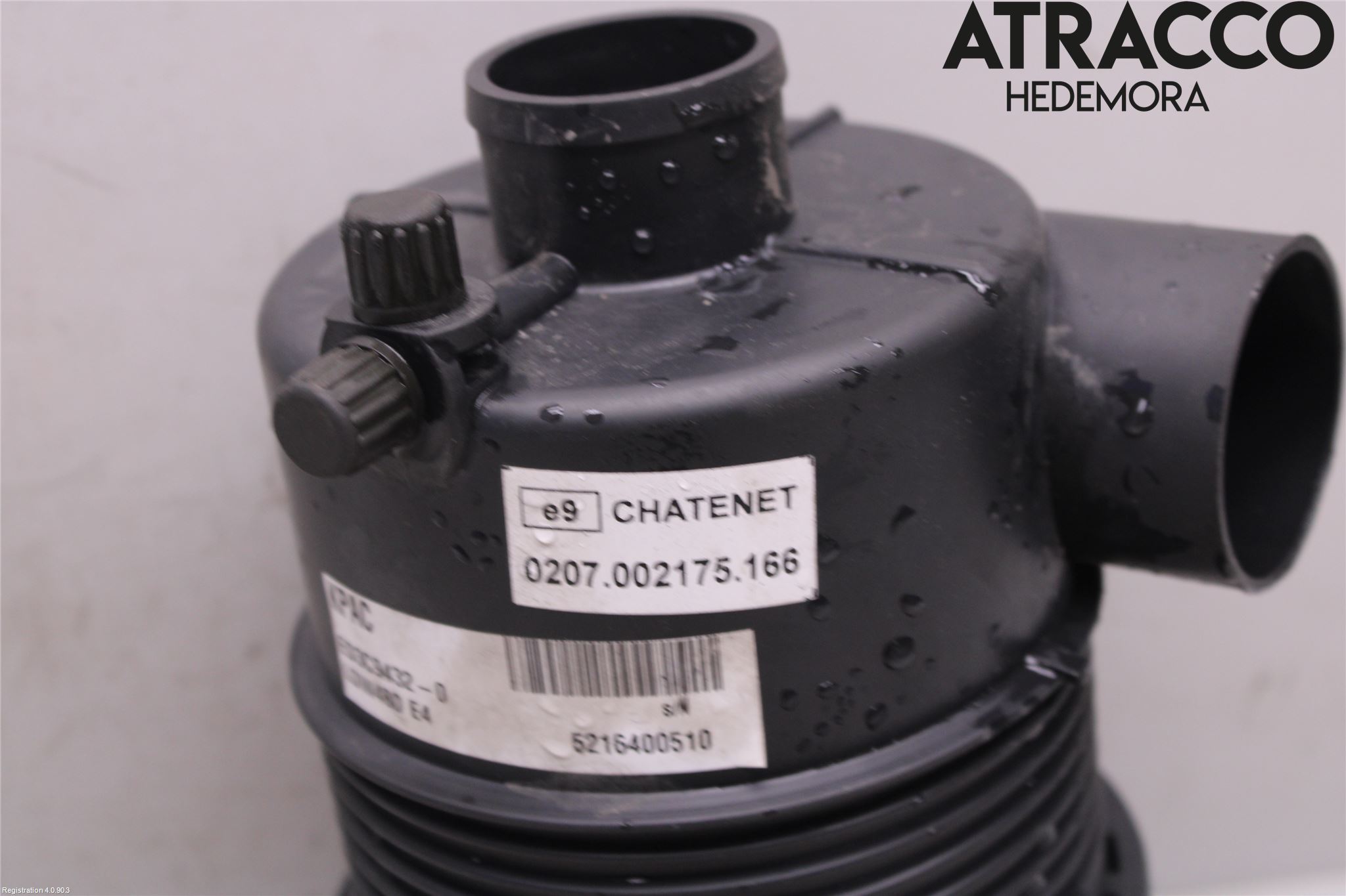 Mopedbil Chatenet CHATANET CH46 Luftfilter Boks