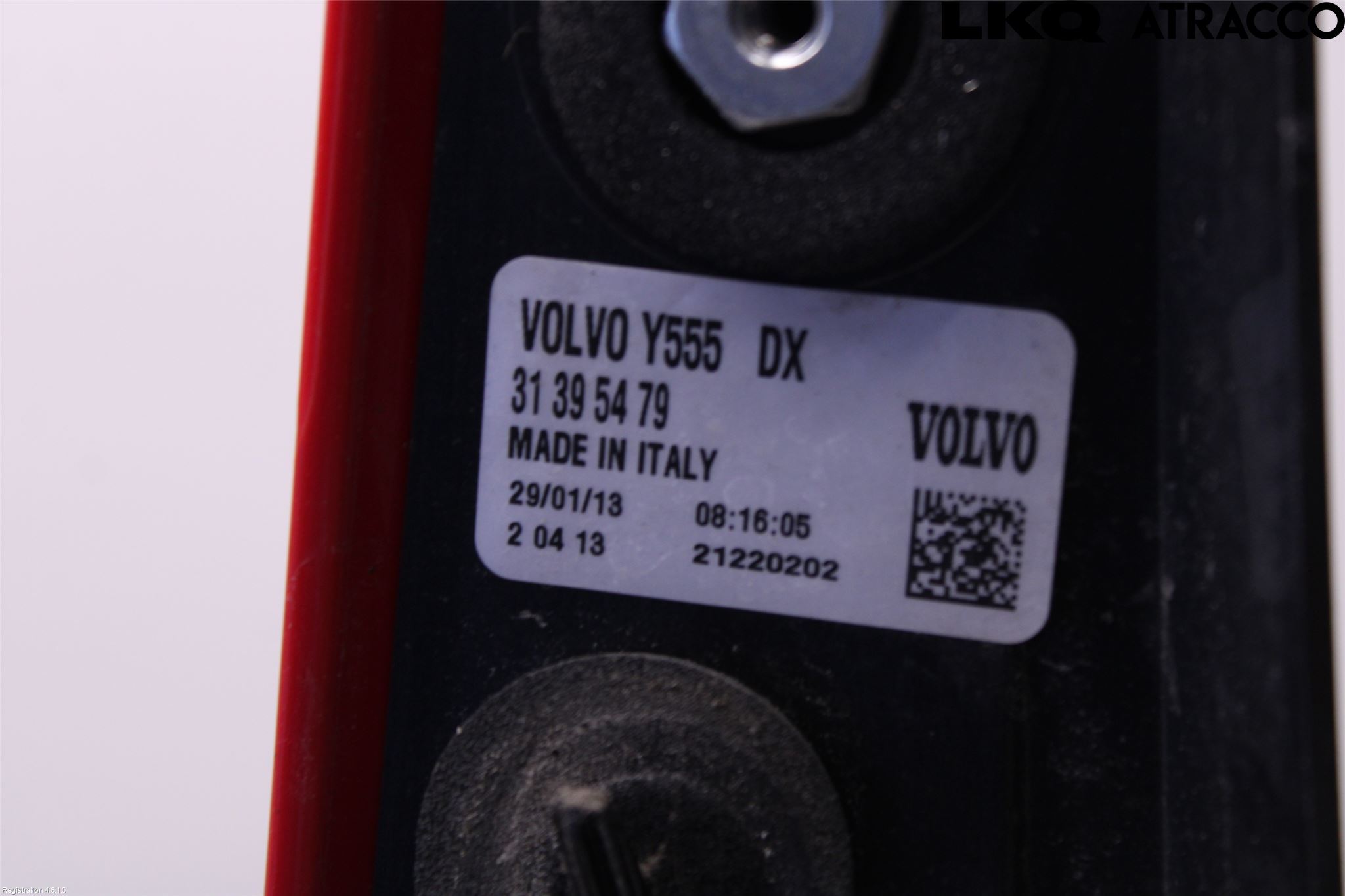 Volvo V40 12-19 Baklykt Høyre