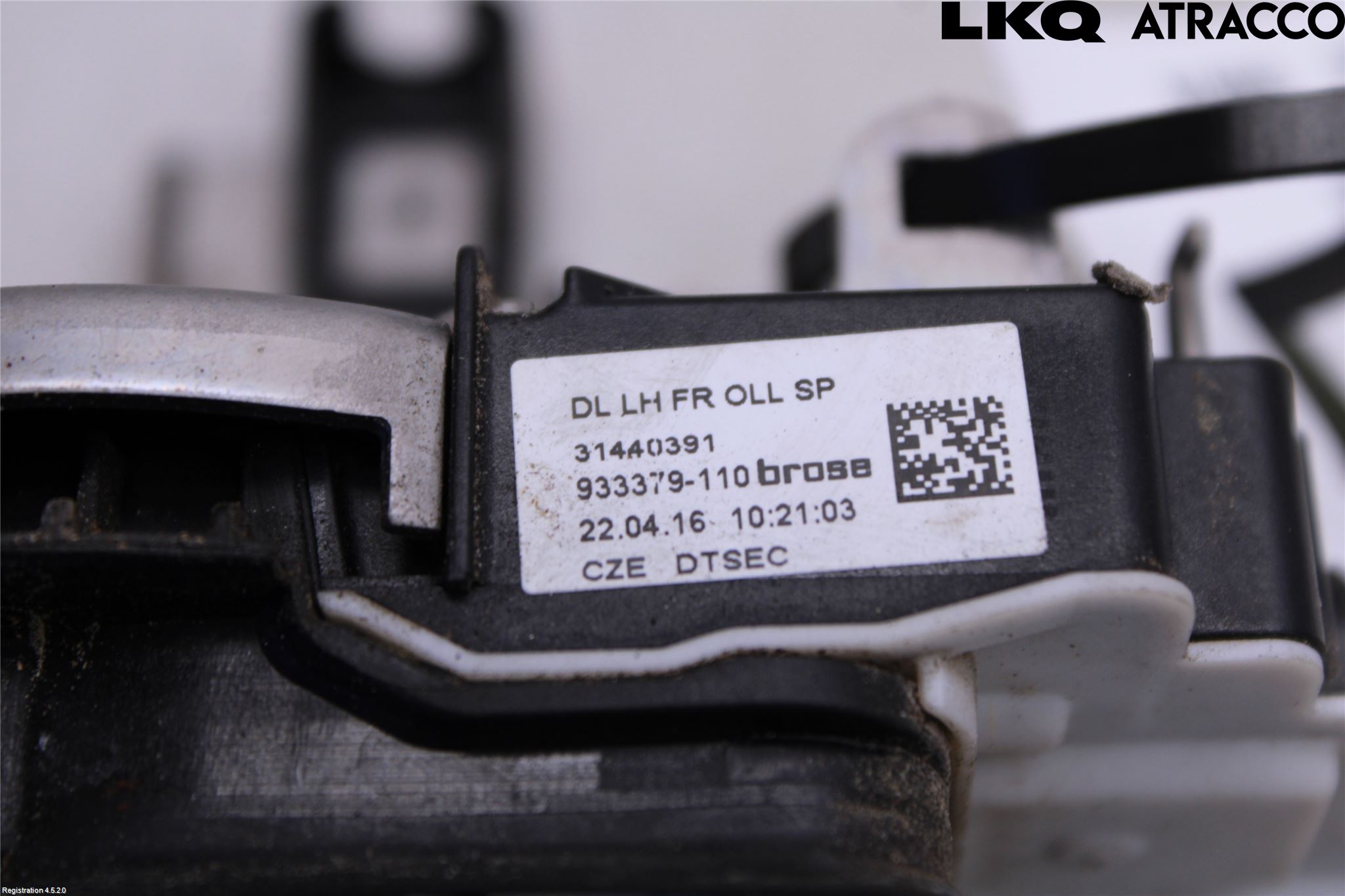 Volvo V40 12-19 Dørlås - Låsekasse