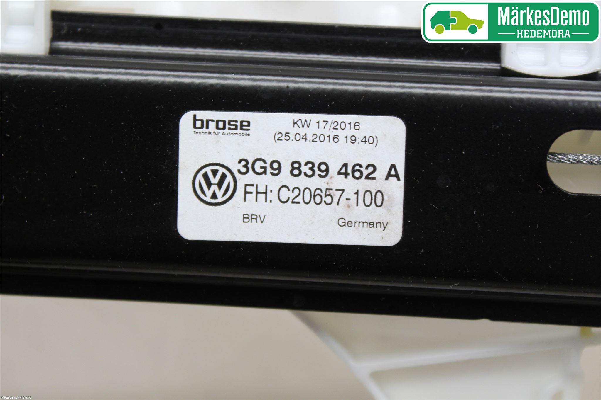 Volkswagen VW PASSAT 15-19 Vindusheis El Komp