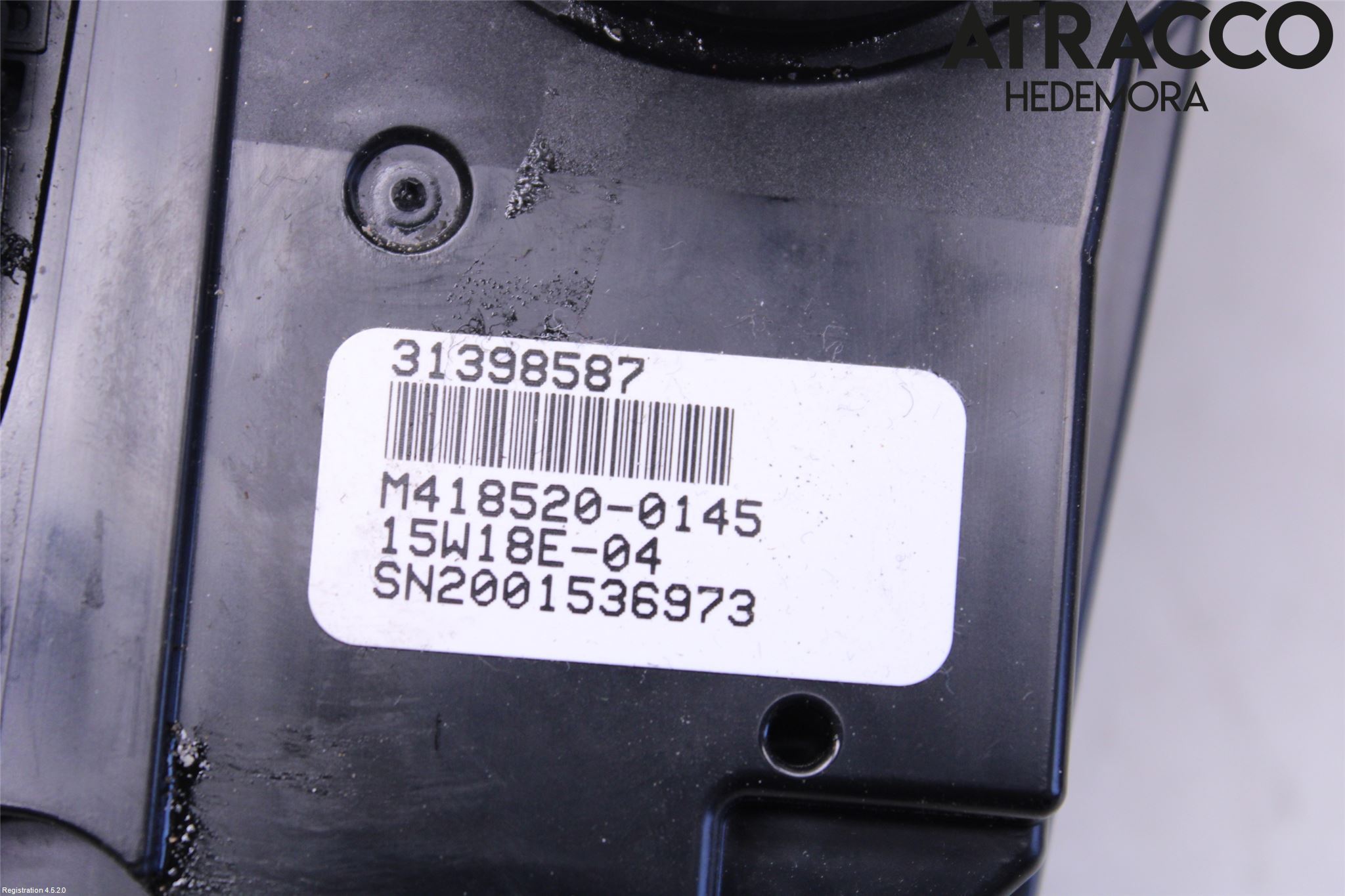 Volvo XC70 14-16 Varme Ac Betjening-Display