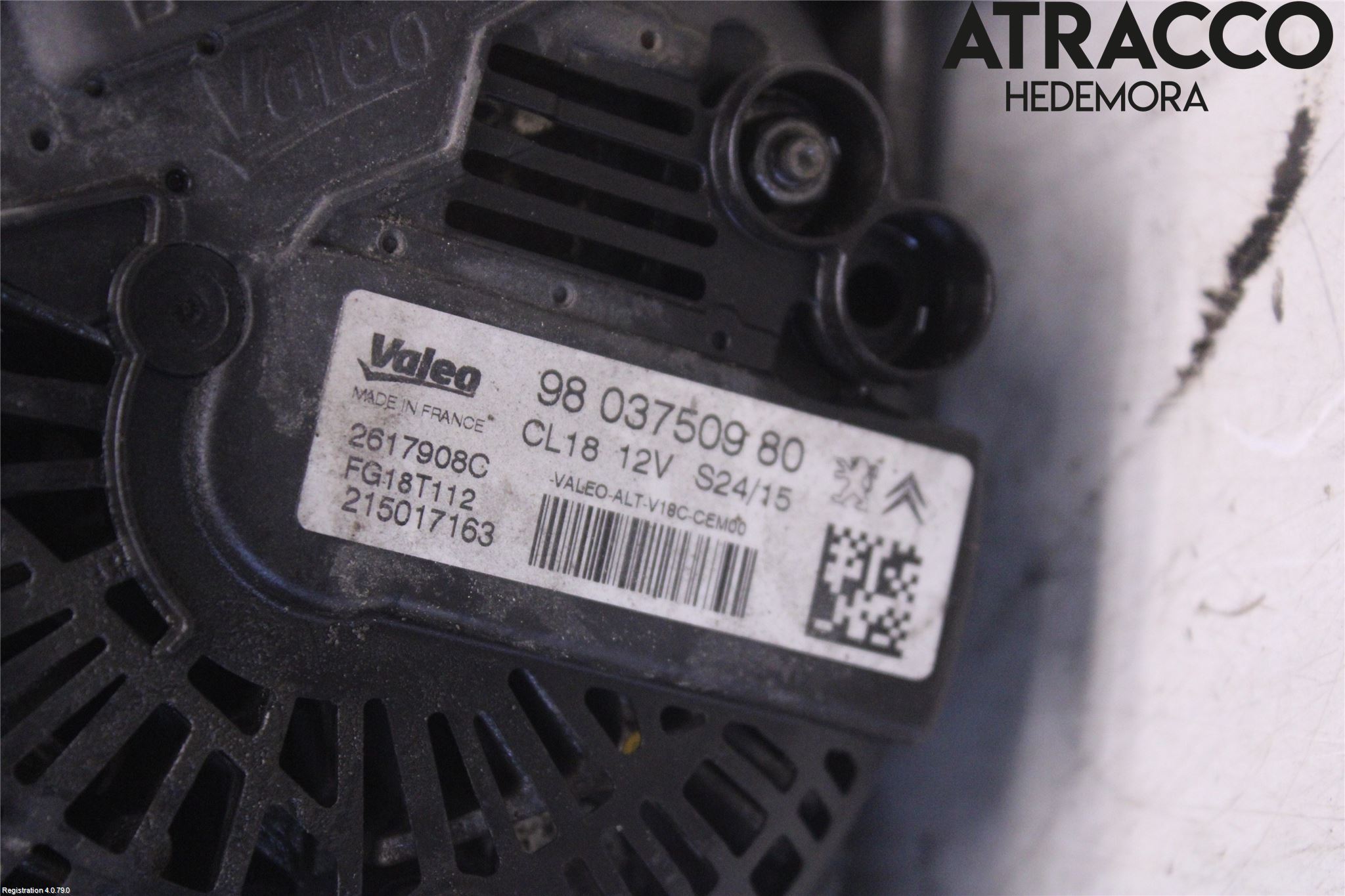 Citroen JUMPY 07-16 Dynamo