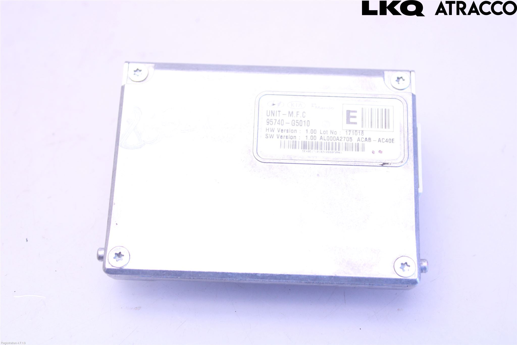 Kia NIRO (DE) 17-22 Sensor Kollisjonsbeskyttelse
