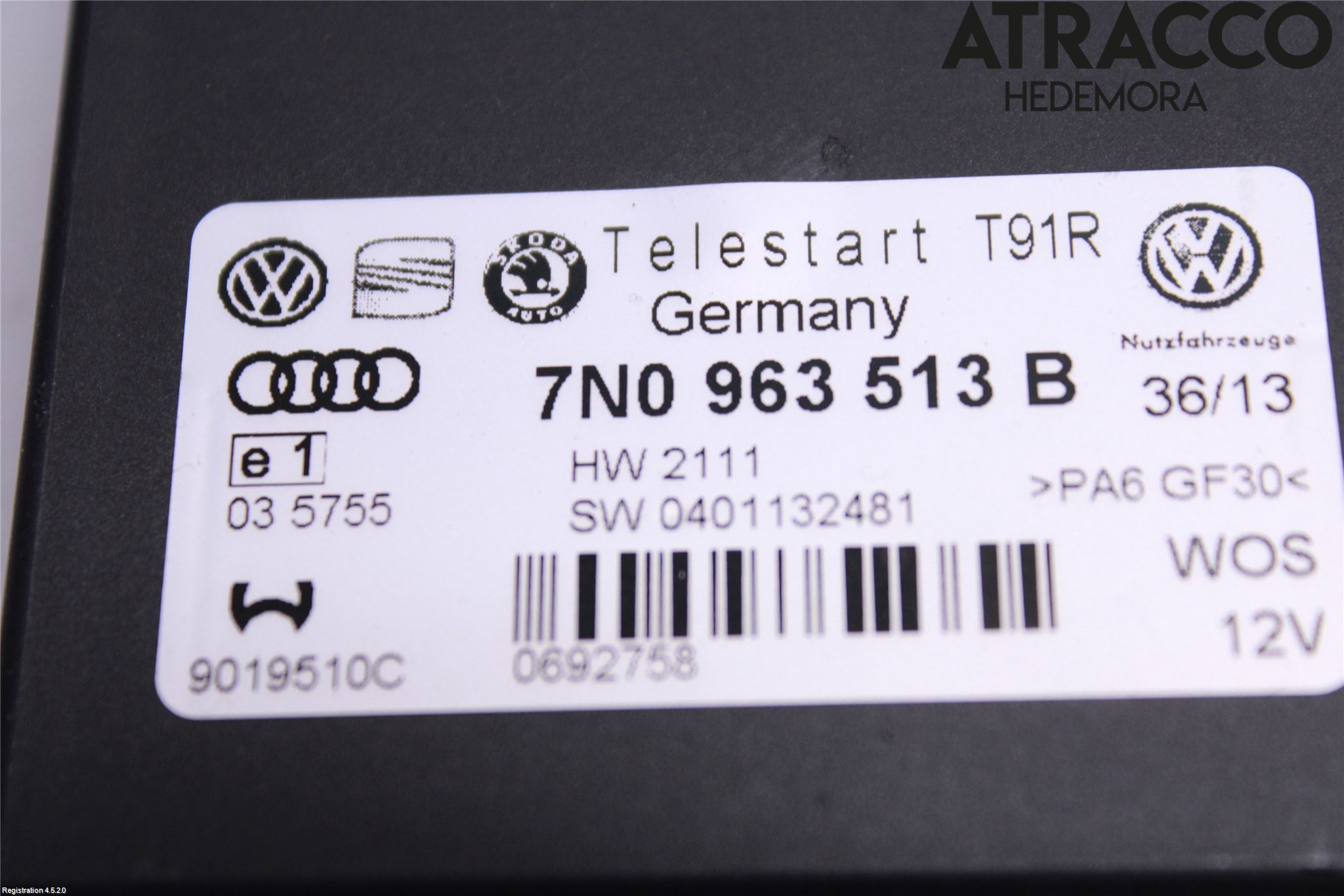 Volkswagen VW TIGUAN 07-16 Stereo Antenneforsterker