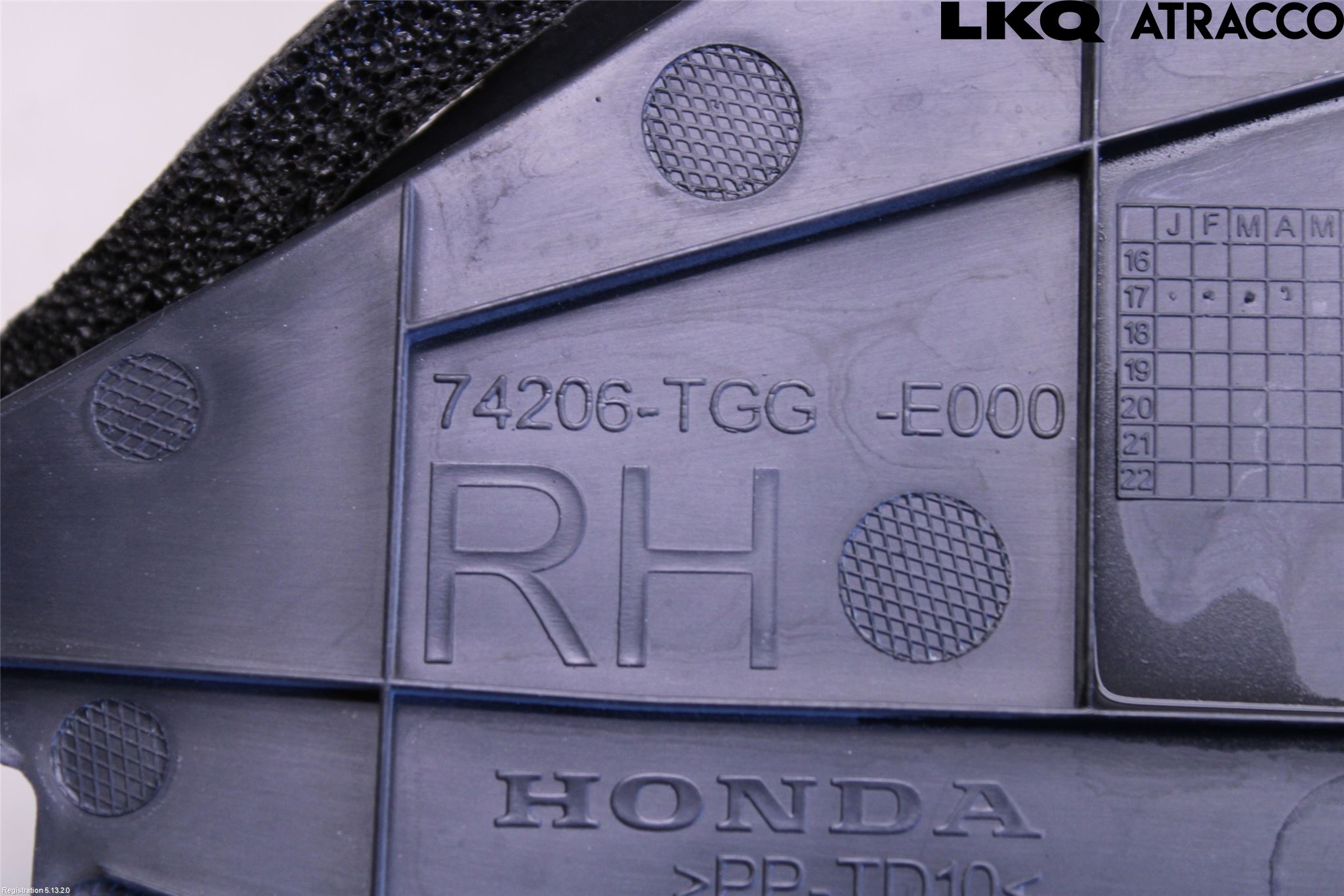 Honda CIVIC 17-22 Tackplast Front