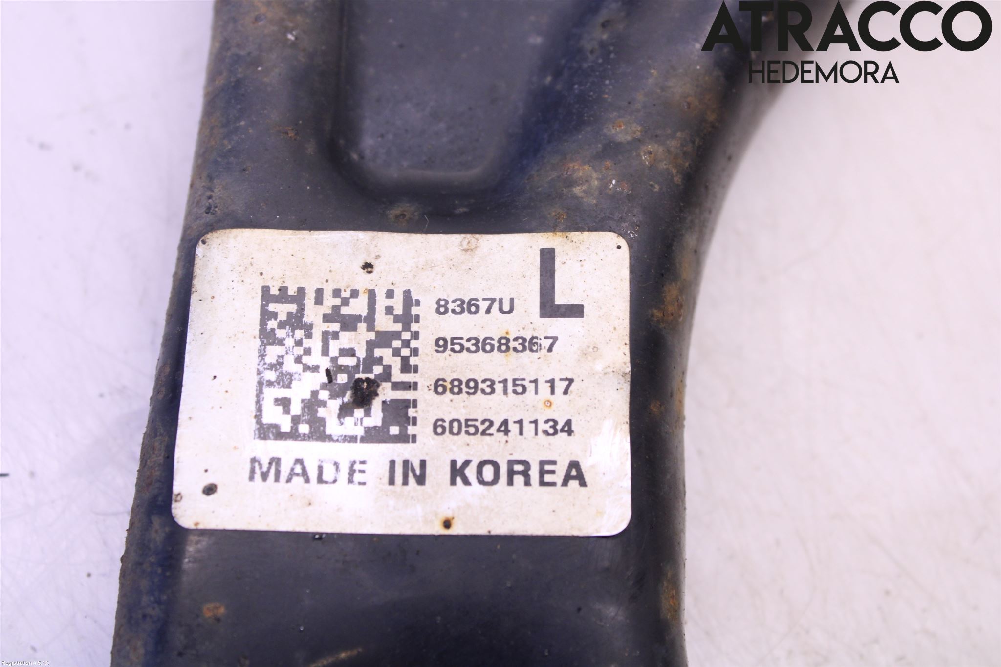 Opel KARL 16-19 Bærearm Foran Venstre Nedre