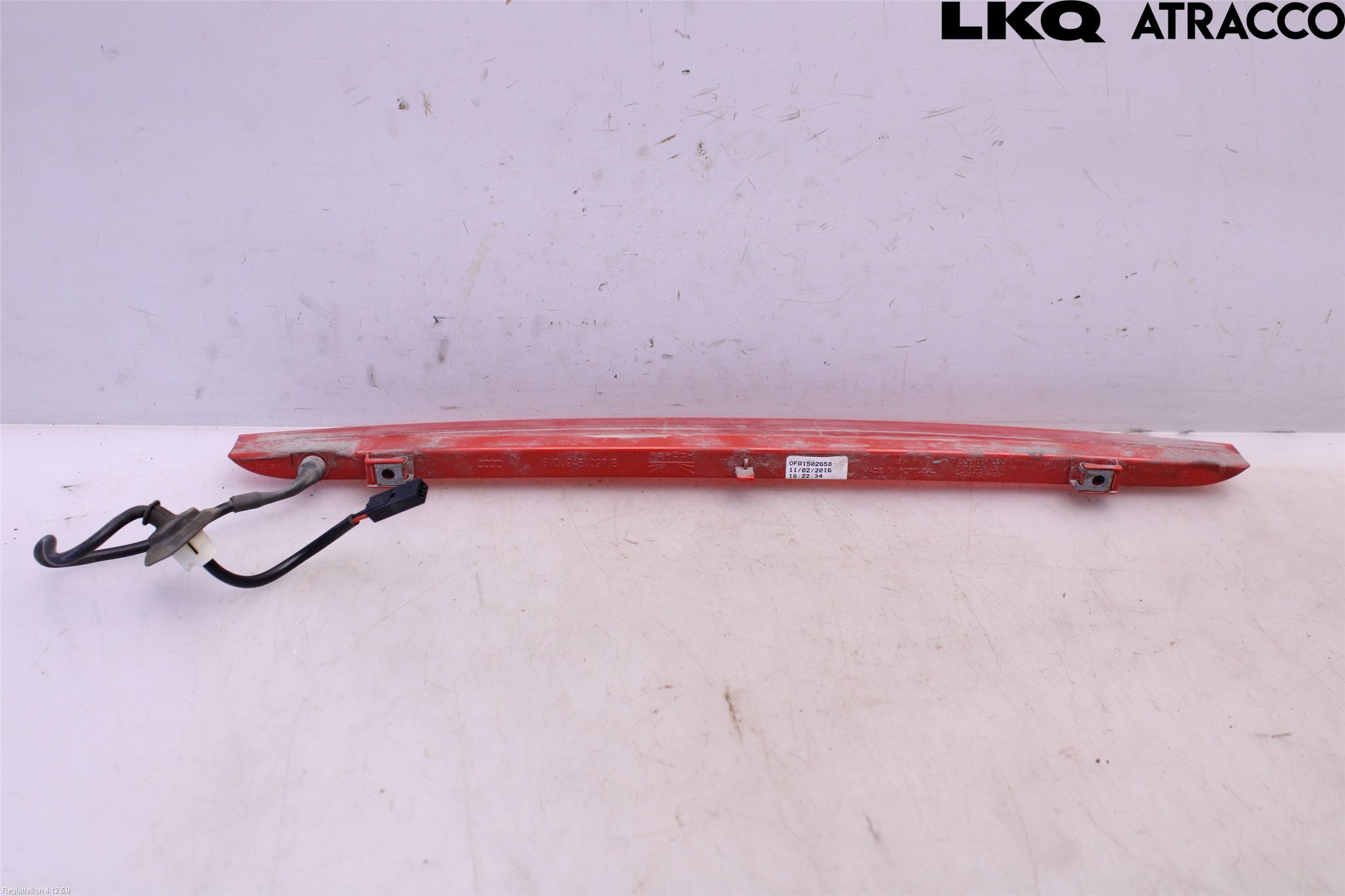 Audi A3/S3 8V 13-20 Bremselys Bakrute
