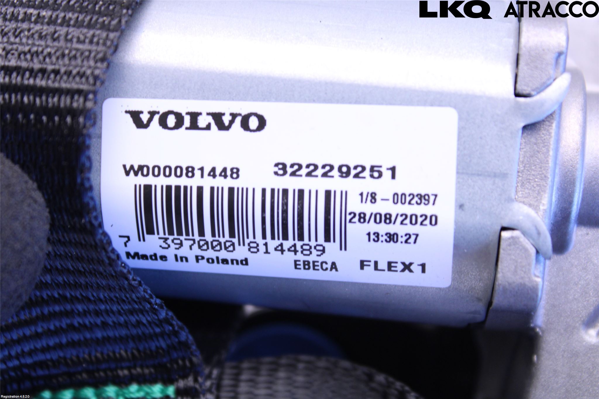 Volvo XC60 18- Viskermotor Bakluke