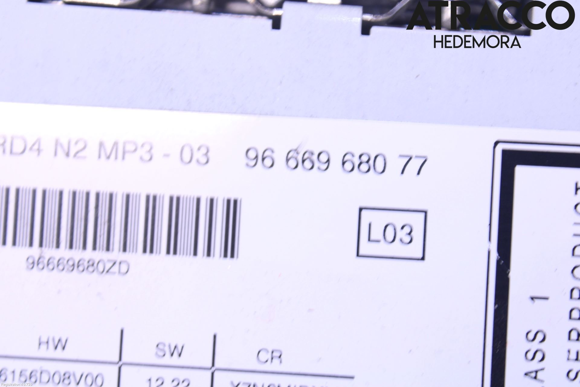 Citroen C5 08-17 Stereo Radio Med Cd