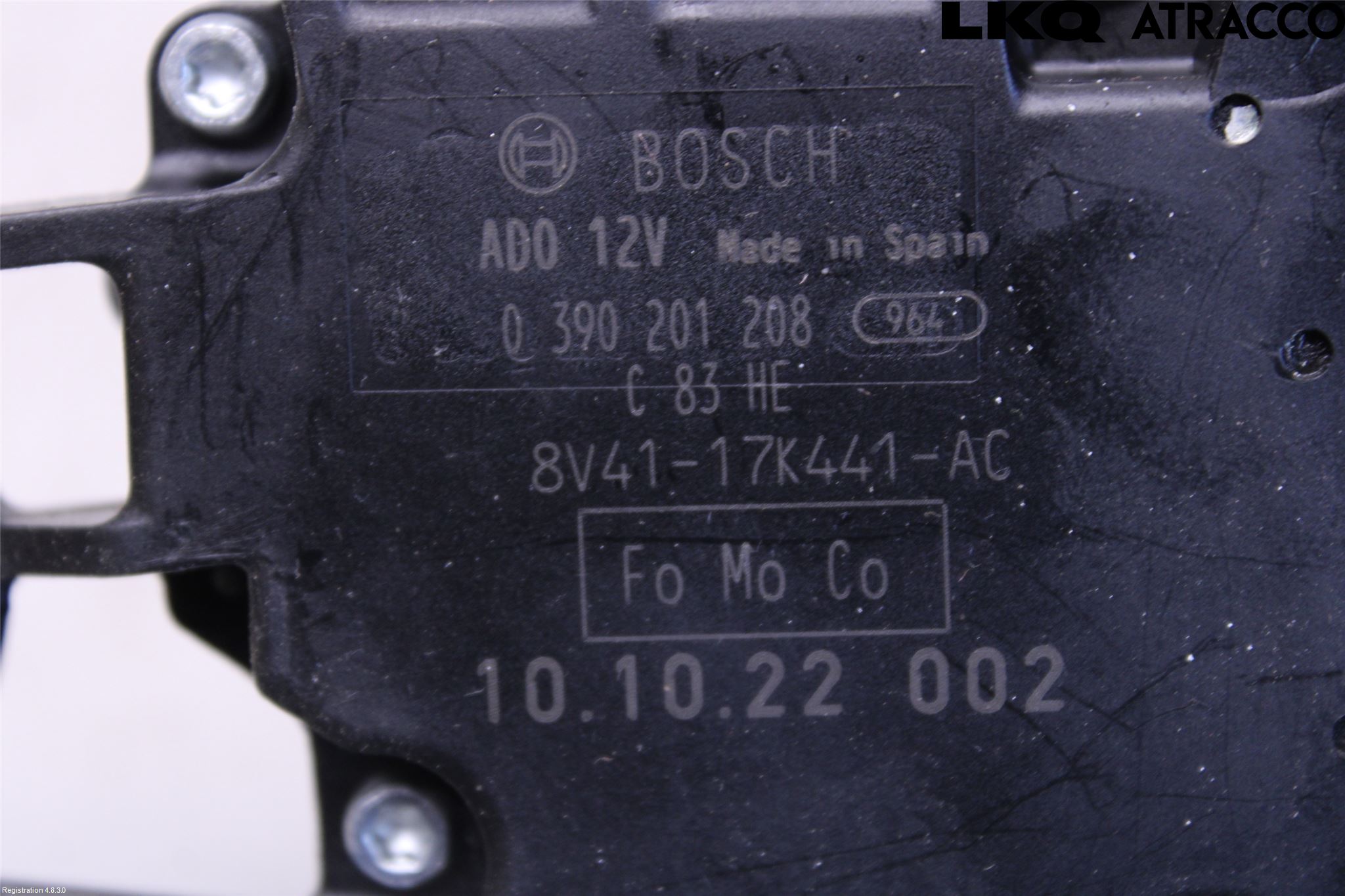 Ford KUGA 08-12 Viskermotor Bakluke