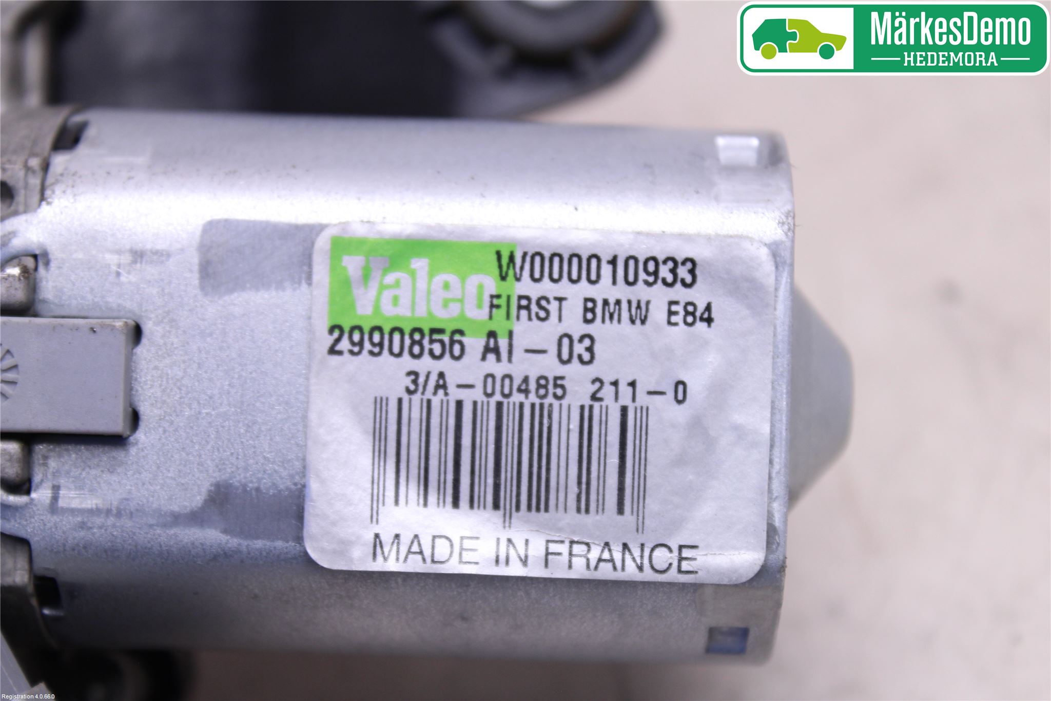BMW X1 E84 10-15 Viskermotor Bakluke