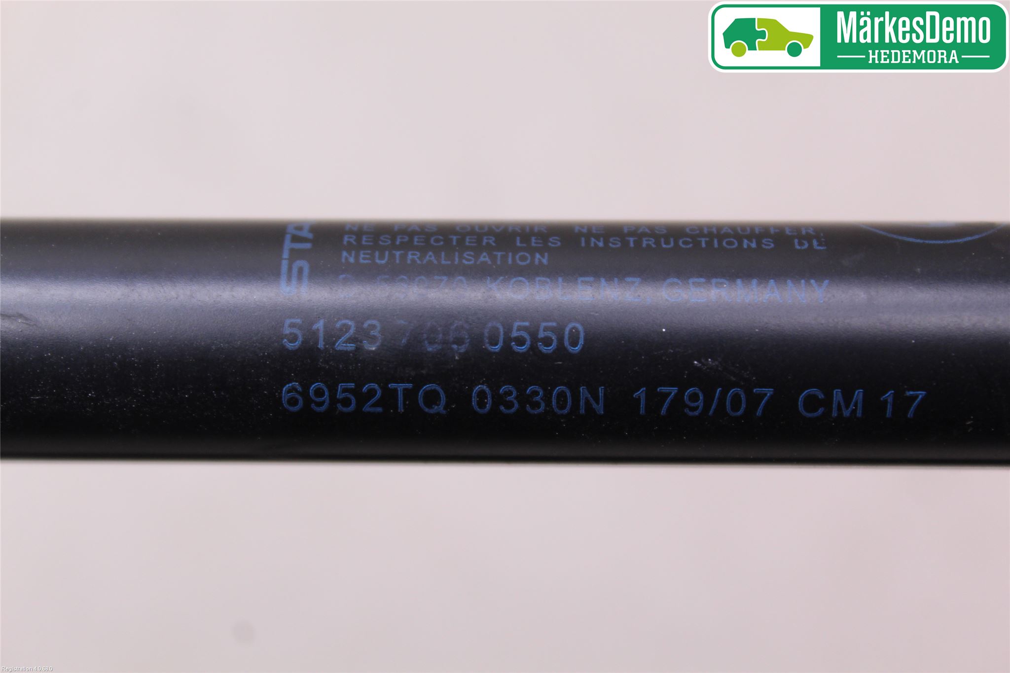 BMW 3 E90/91 SED/TOU 05-12 Panser Demper-Gassfjær