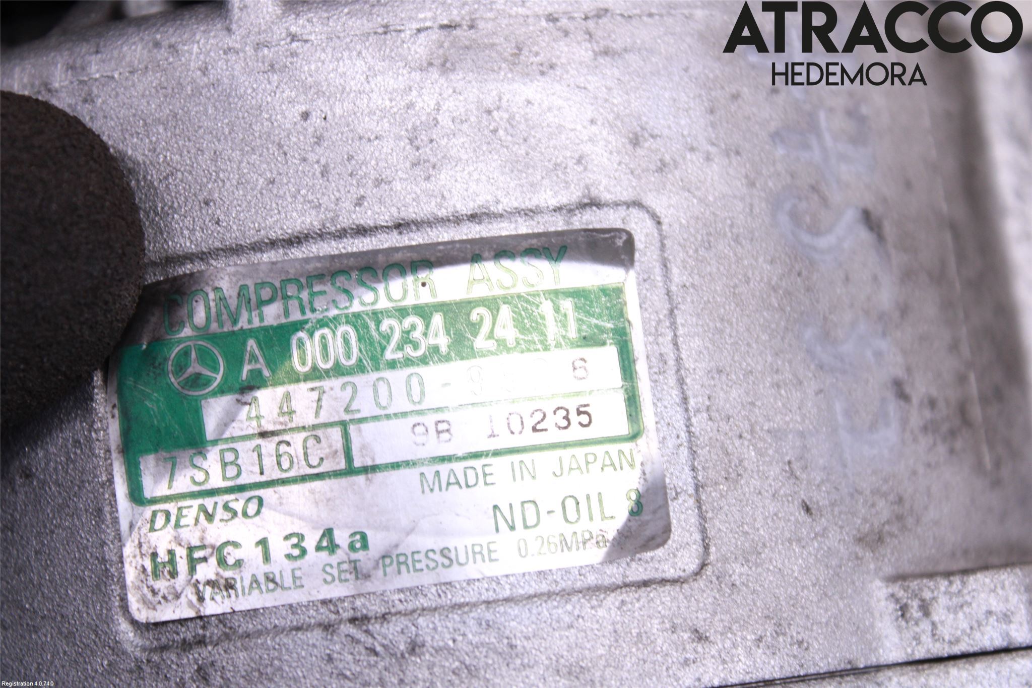 Mercedes-Benz MB SPRINTER(W901-905) -07 Varme Ac Kompressor