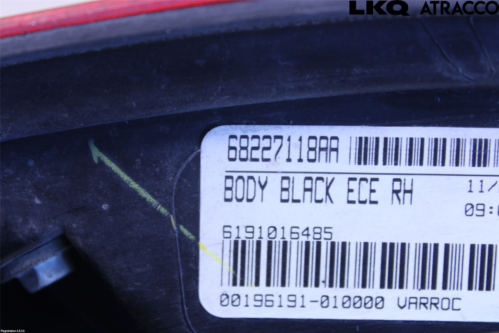 Fiat FREEMONT Baklykt Høyre