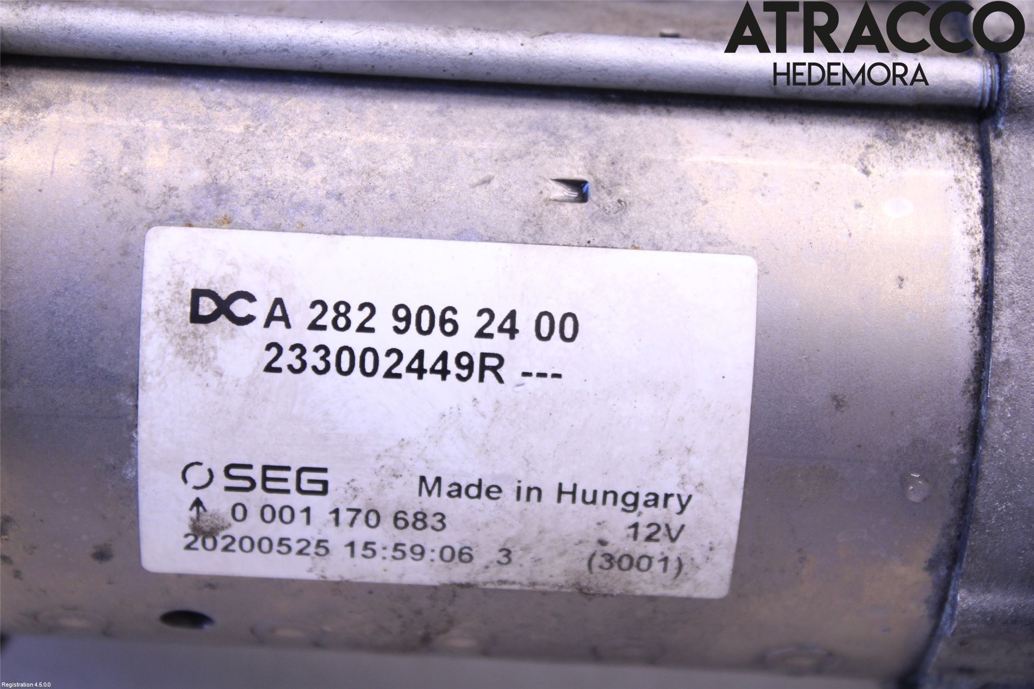 Mercedes-Benz MB GLA-KLASS (H247) 20- Startmotor