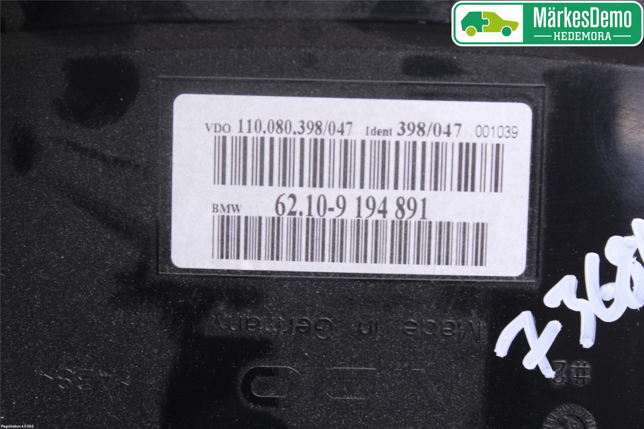 BMW 5 E60/61 Sed/Tou 02-10 Instr Kombinert