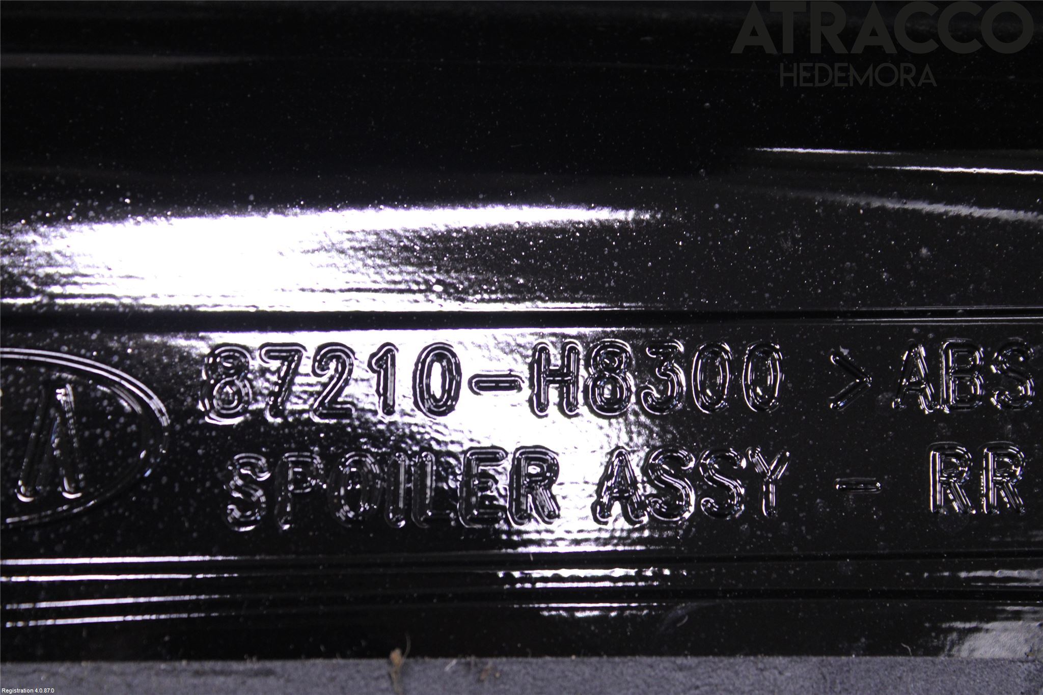 Kia RIO 17- Spoiler Bakluke