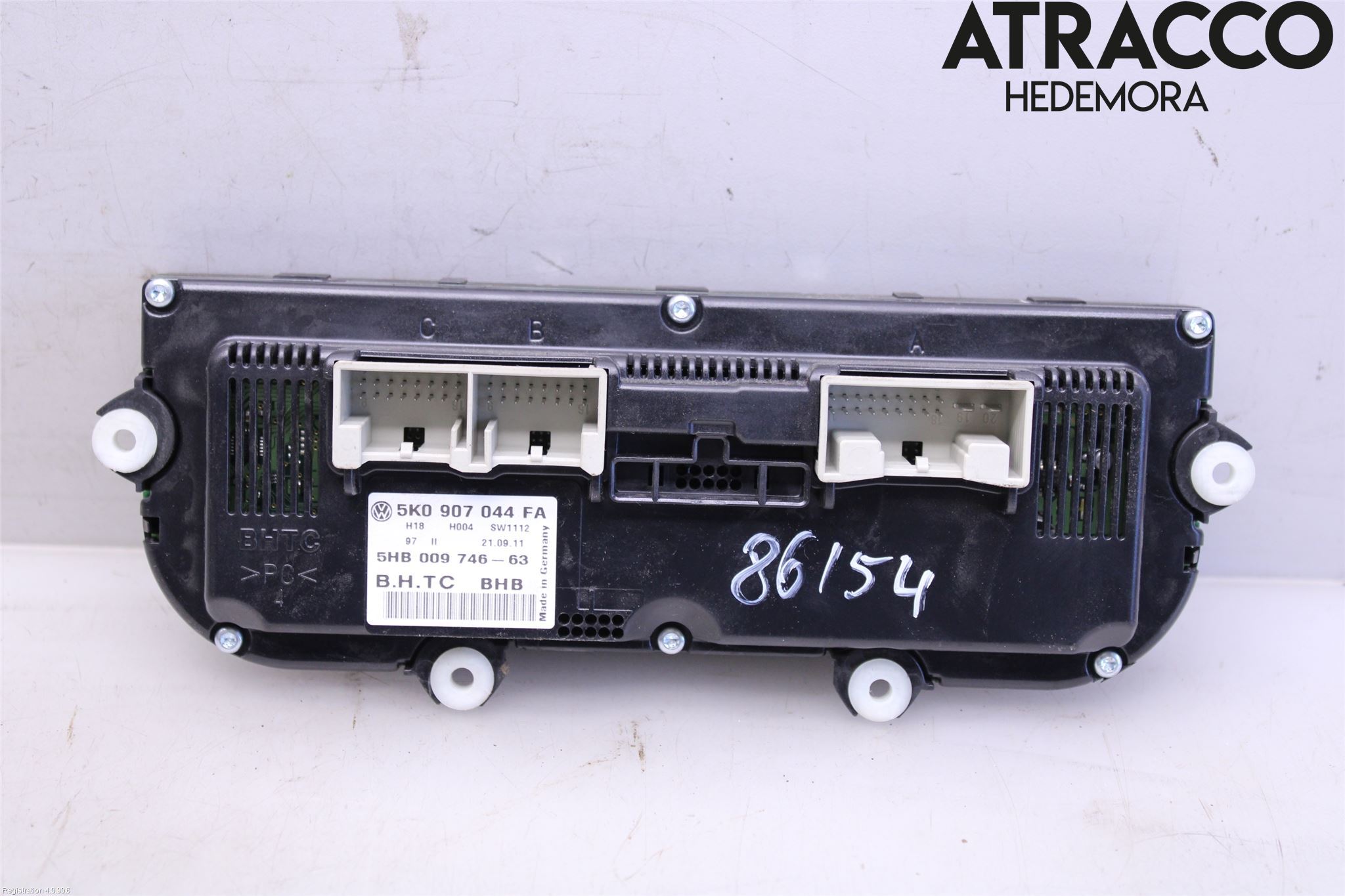 Volkswagen VW PASSAT CC 08-16 Varme Ac Betjening-Display