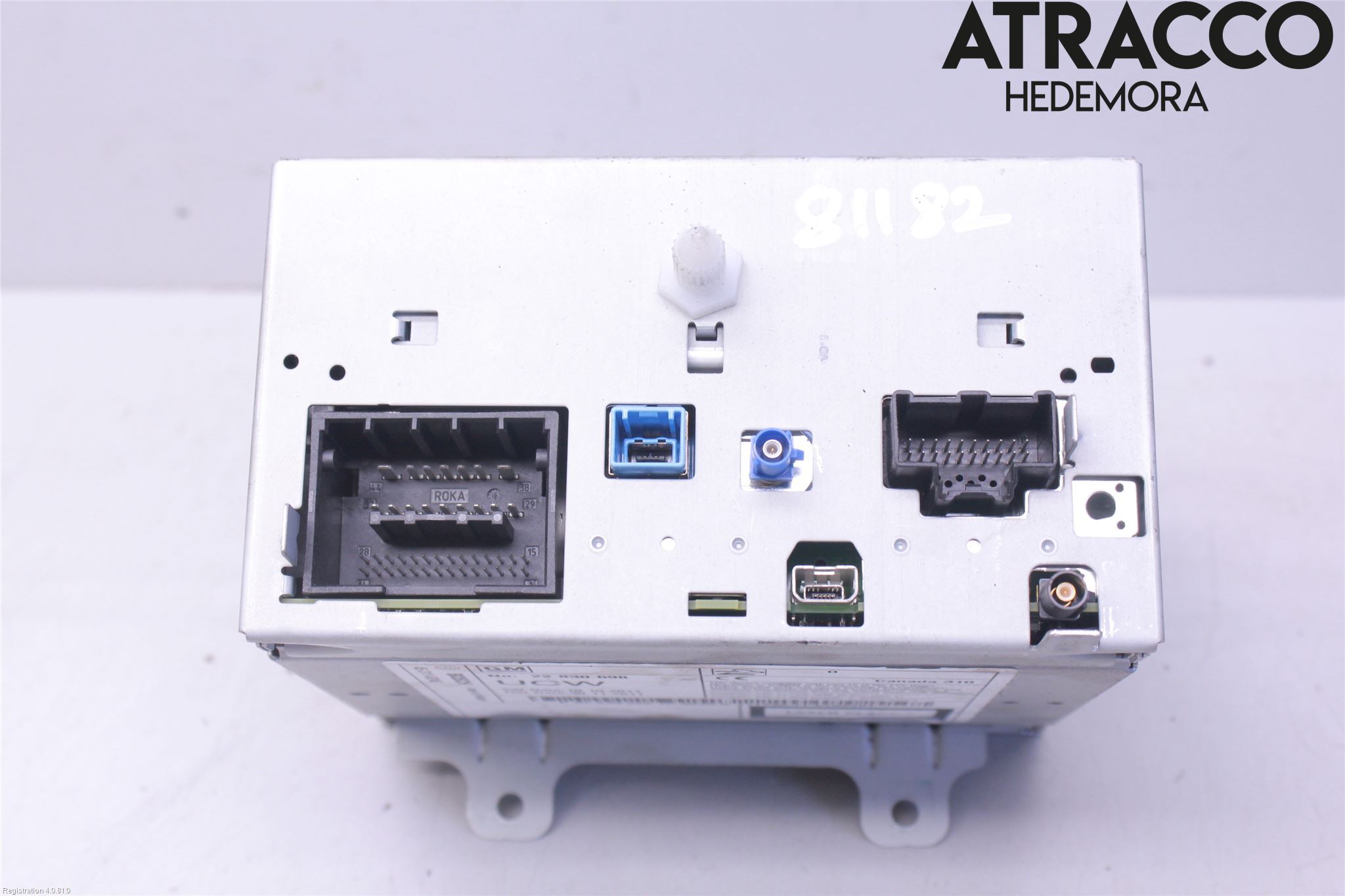 Opel ZAFIRA C 12-19 Stereo Radio Med Cd