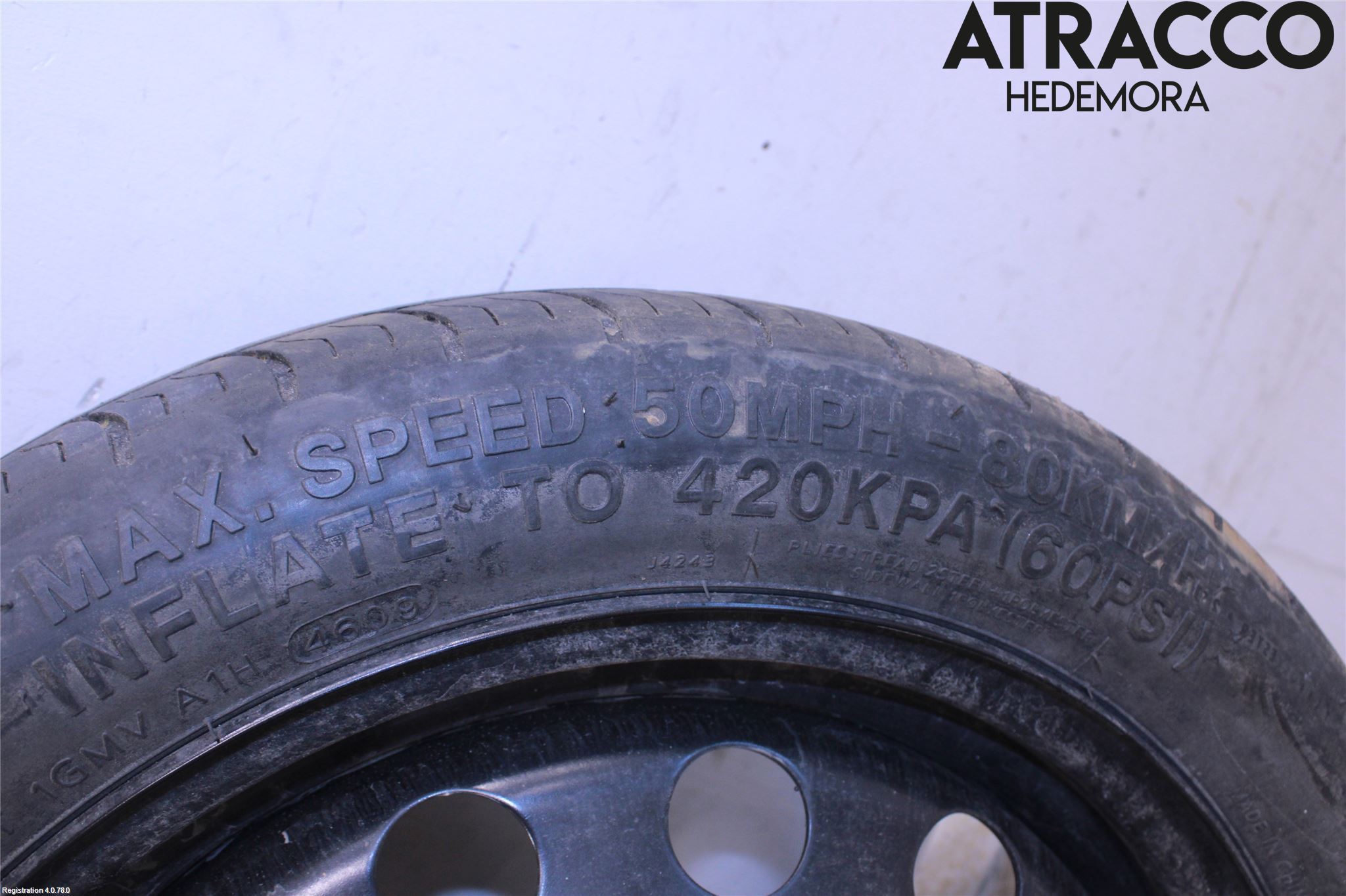 Audi A3/S3 05-13 Hjul Reservehjul Minitype