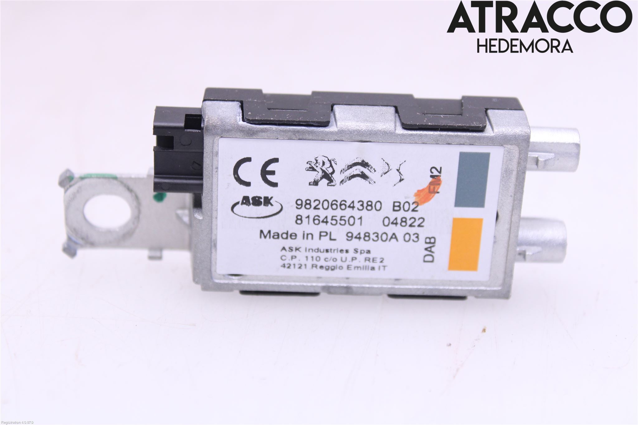 Peugeot 2008/E-2008 20- Stereo Antenneforsterker
