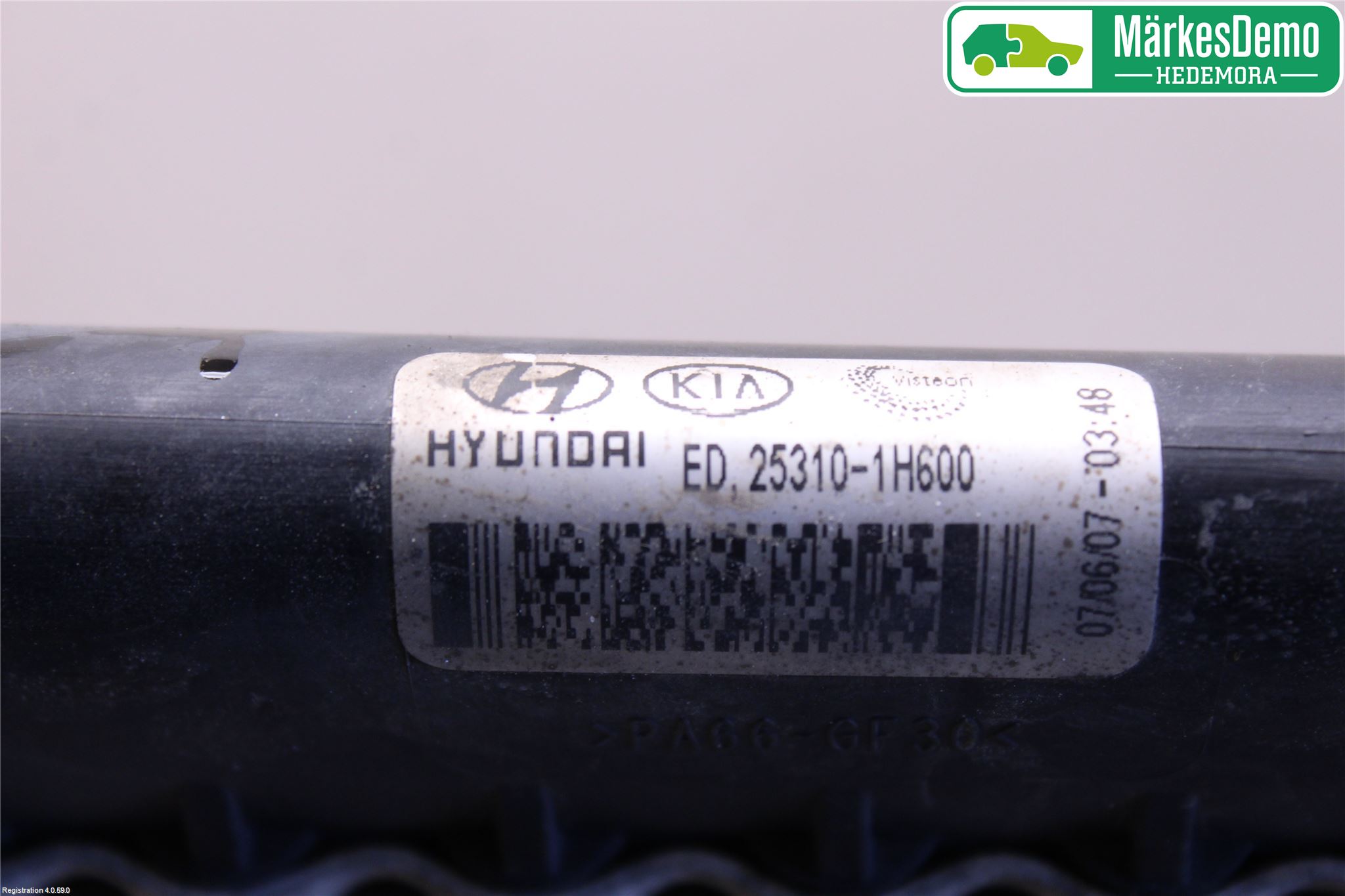 Kia CEED 06-12 Radiator Manuell