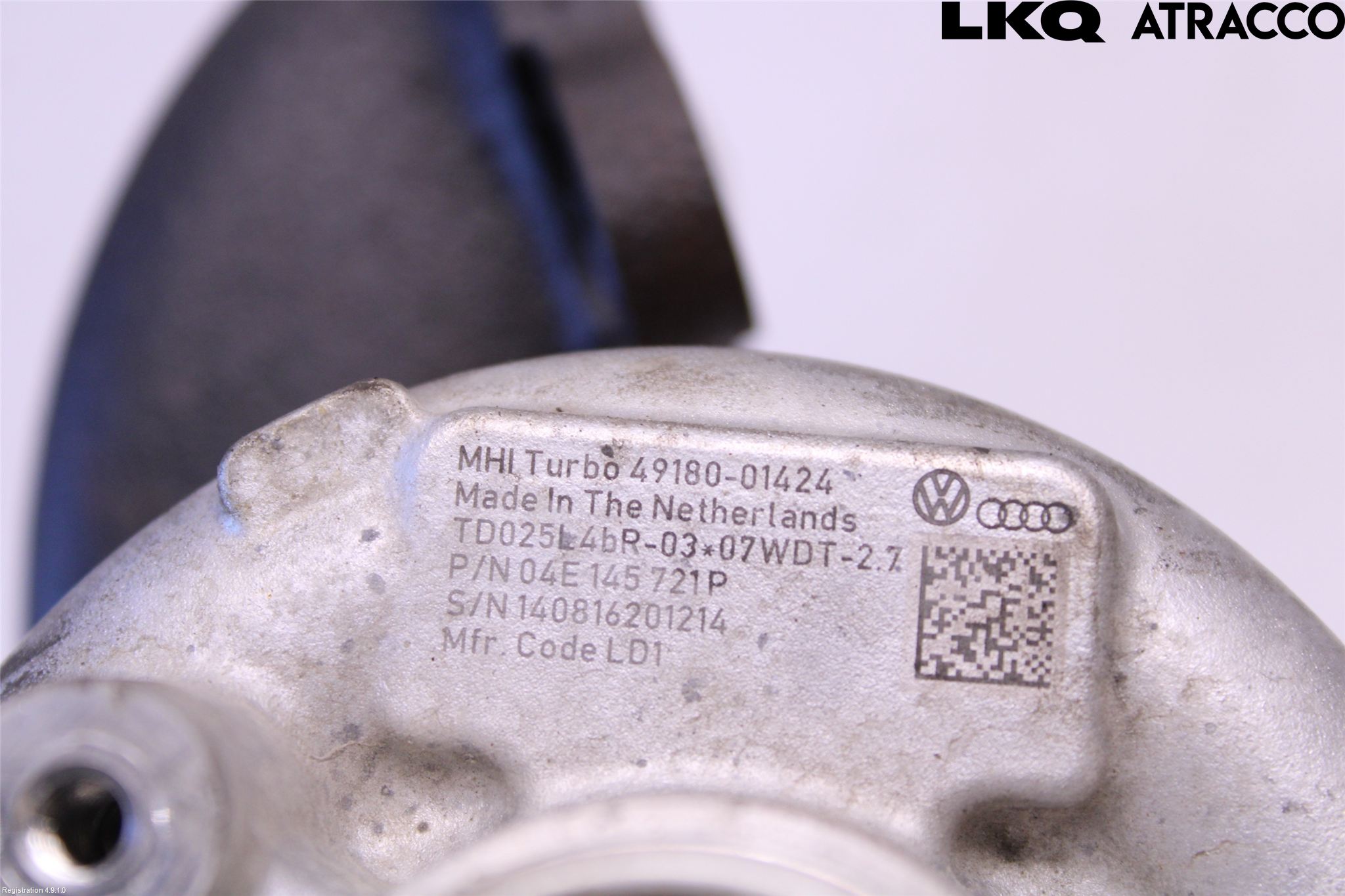 Volkswagen VW GOLF / E-GOLF VII 13-20 Turboaggregat