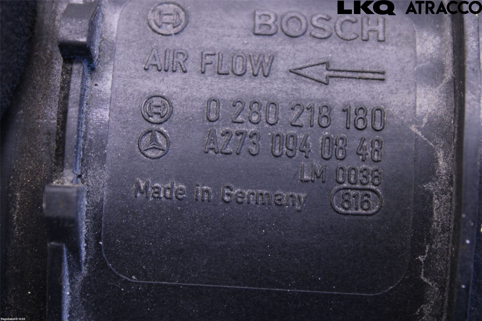 Mercedes-Benz MB S-KLASS (W221) 05-13 Inns Luftmassemåler