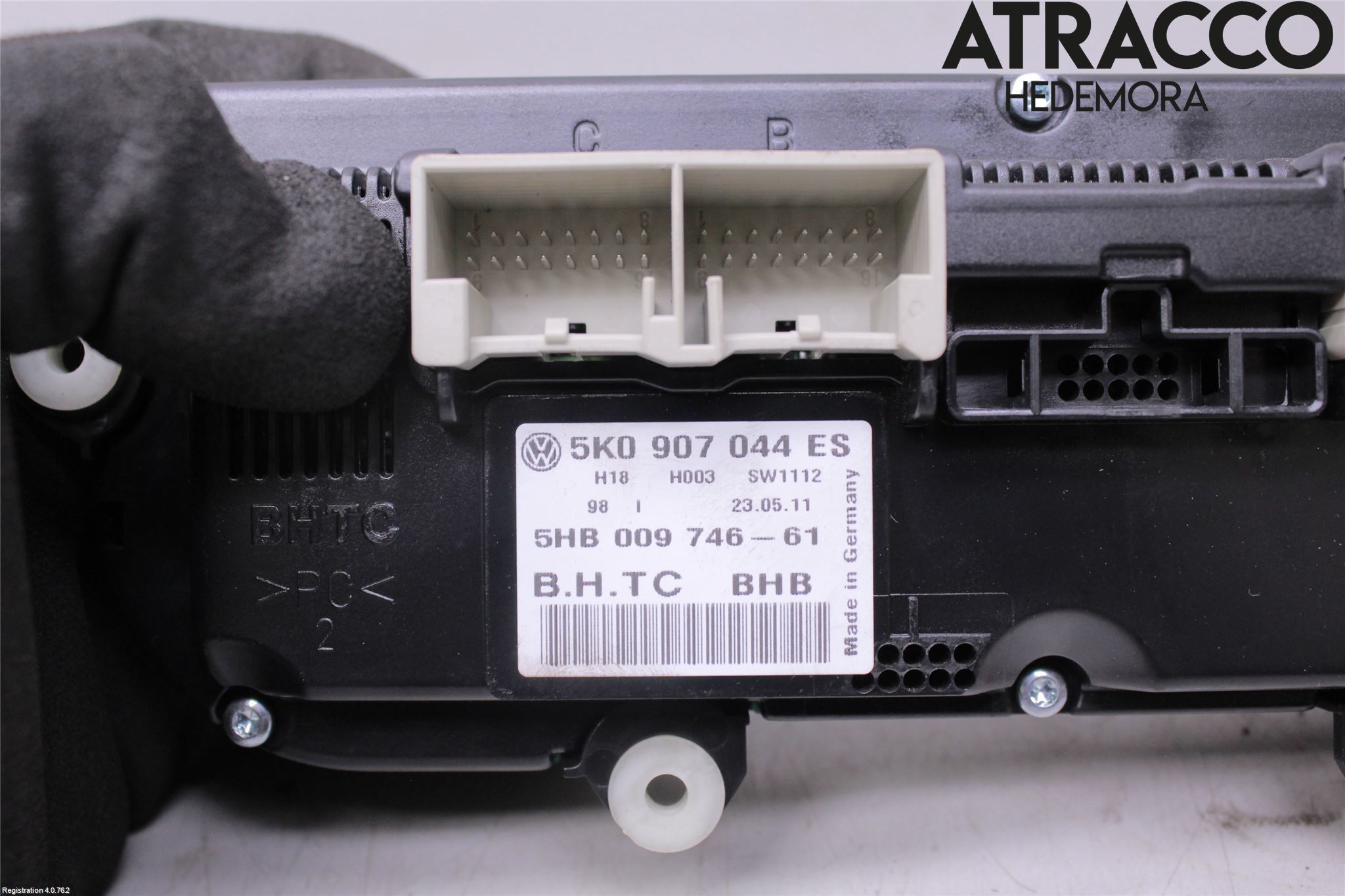 Volkswagen VW JETTA VI 11- Varme Ac Betjening-Display