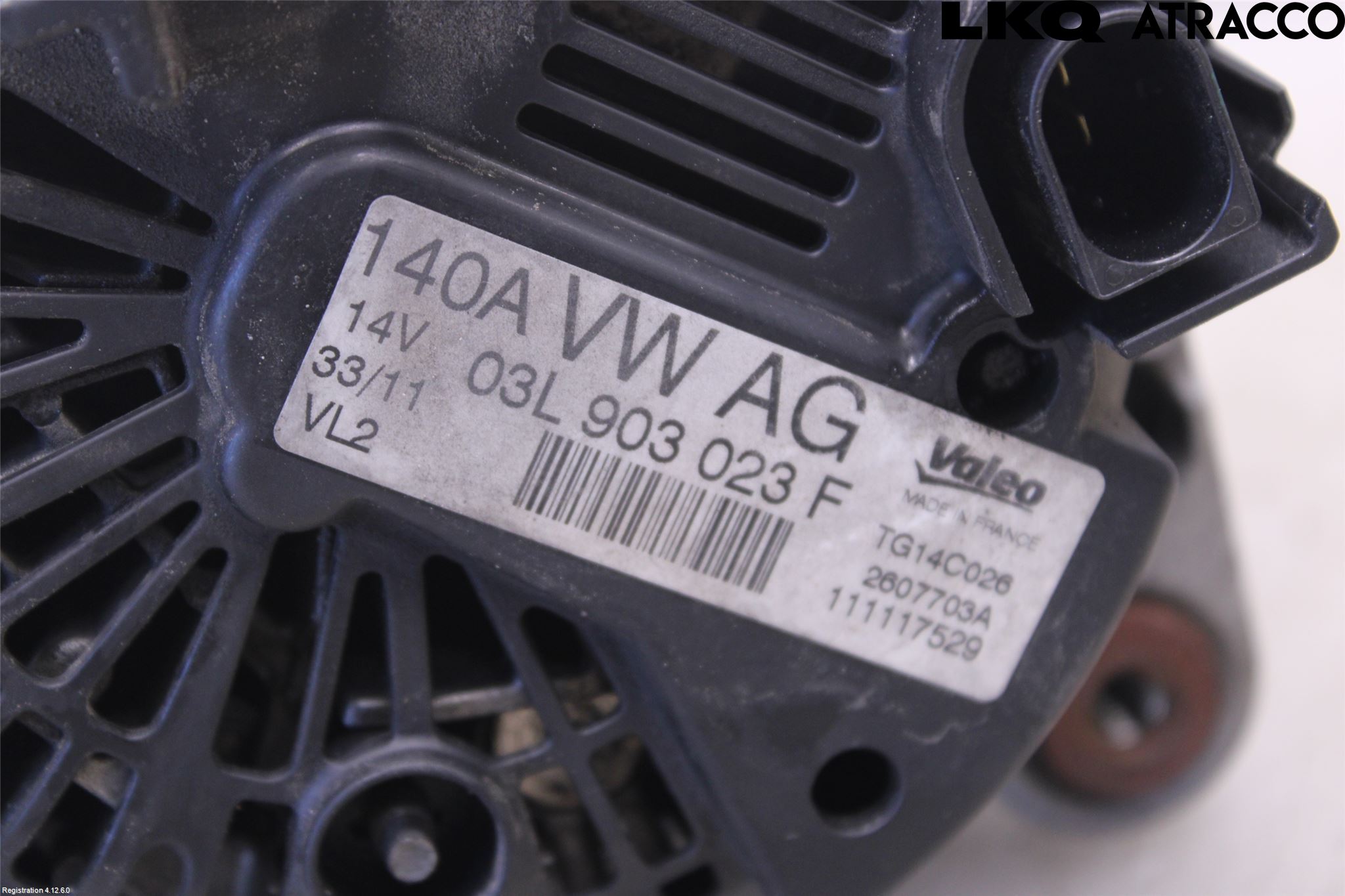 Volkswagen VW GOLF VI 09-13 Dynamo
