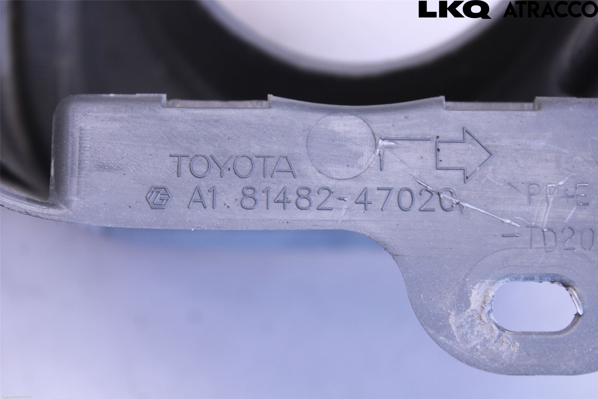 Toyota PRIUS ZVW30 09-20 Frontlykt Kurve-Tåkelys Ramme