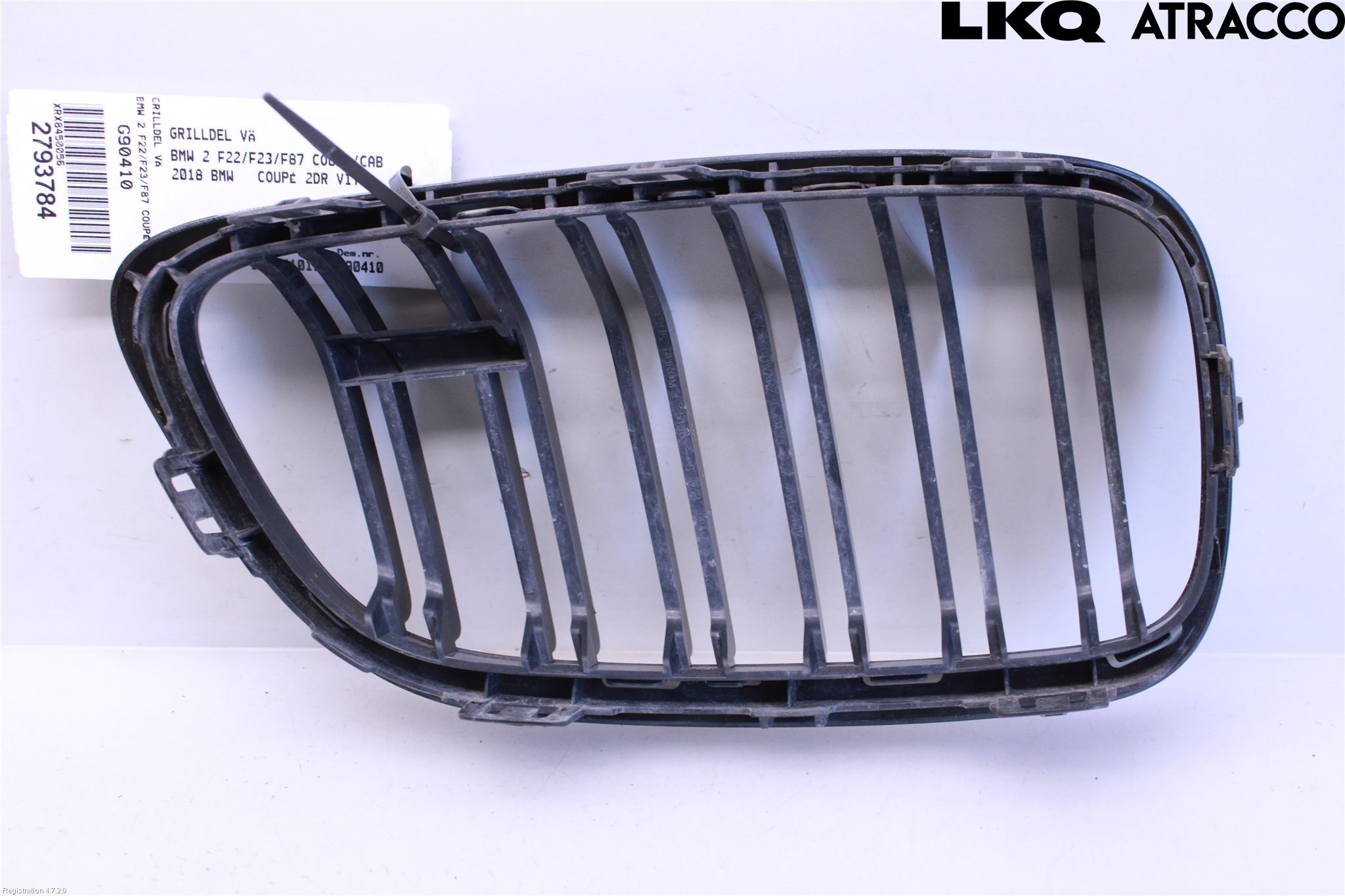 BMW 2 F22/F23/F87 Coupé/Cab 13-21 Grilldel Venstre