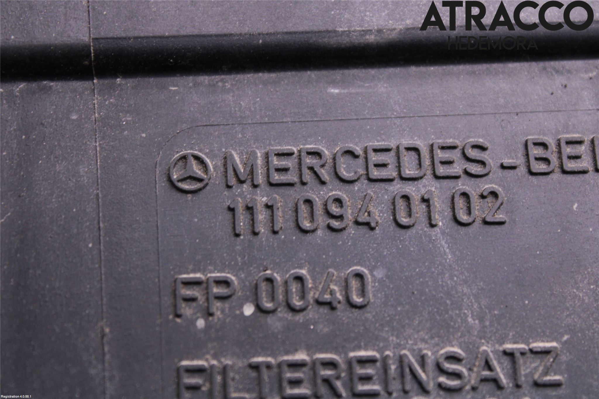 Mercedes-Benz MB 200-500  (W124) 86-96 Luftfilter Boks