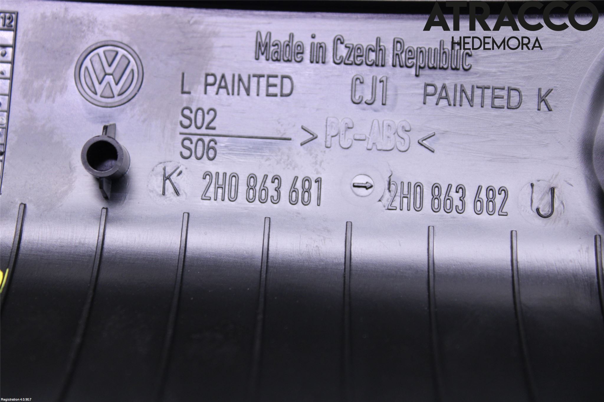 Volkswagen VW AMAROK 2H 10-22 Inredning Sarg Växelspak