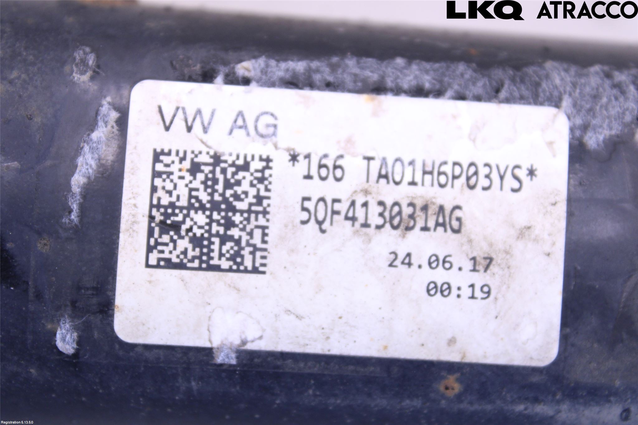 Volkswagen VW TIGUAN 16-24 Fjærbein Foran Venstre