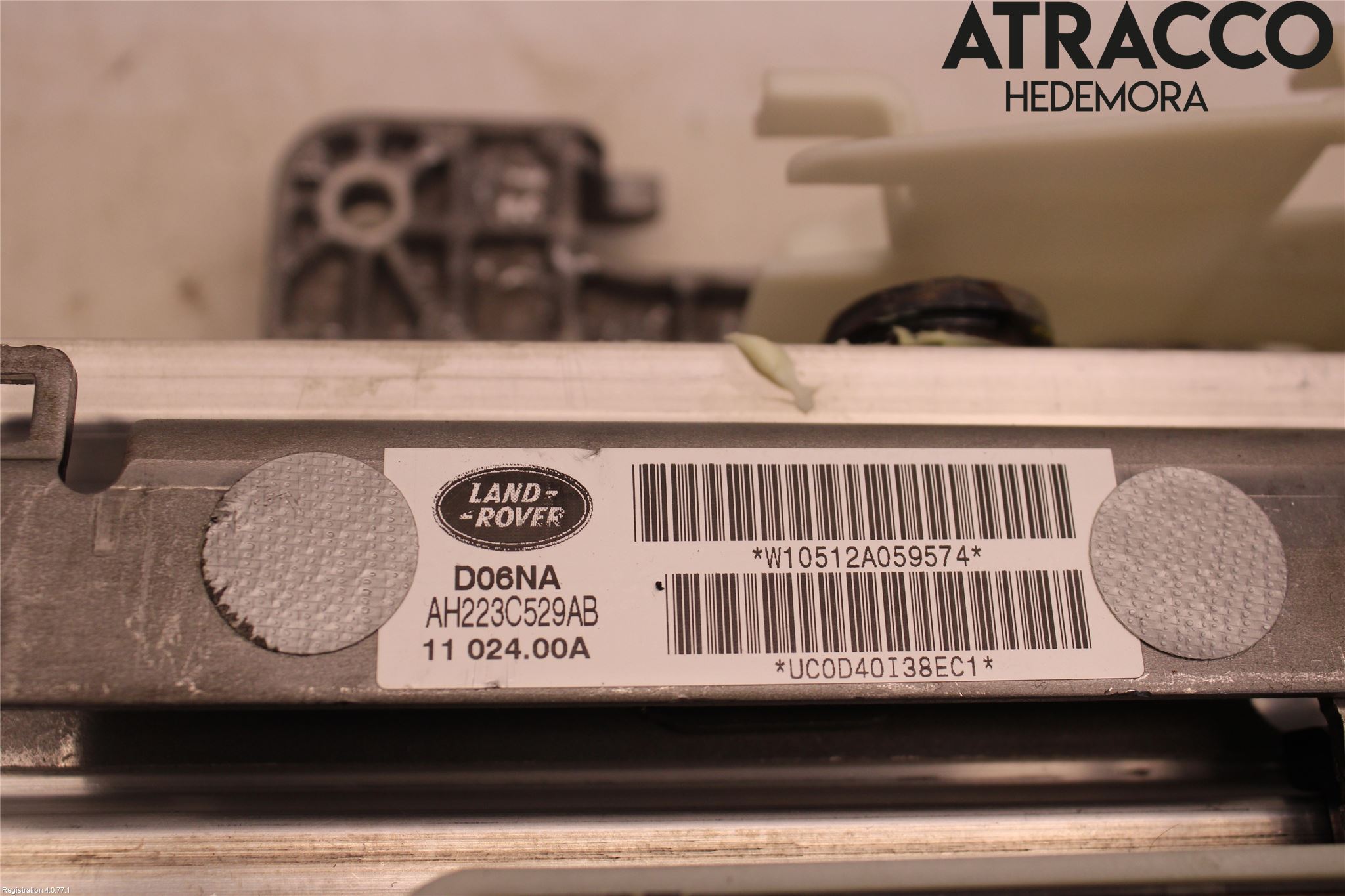 Landrover RANGE ROVER SPORT (L320) 10-13 Rattakselaggregat Justerbart