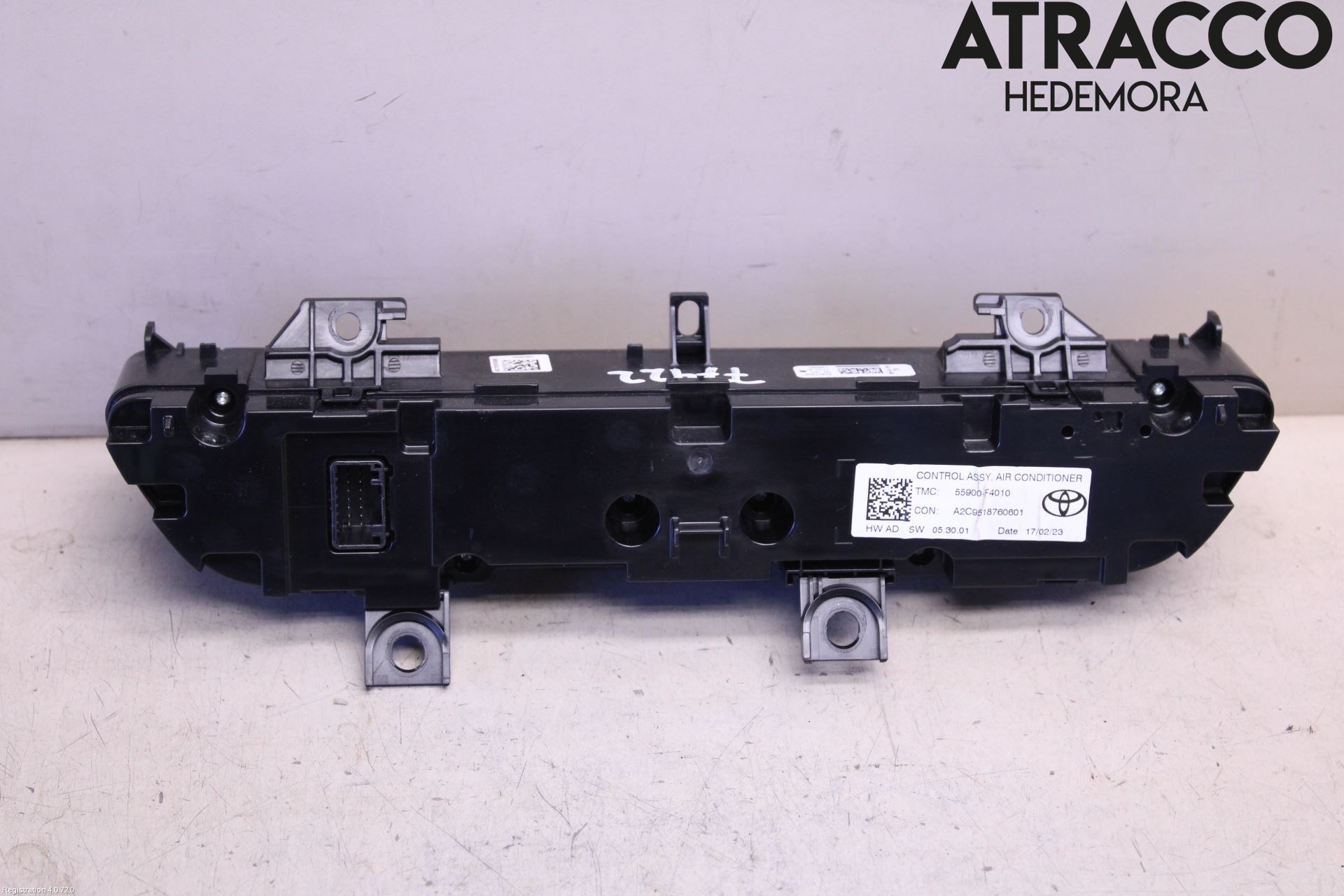 Toyota C-HR 16-23 Varme Ac Betjening-Display