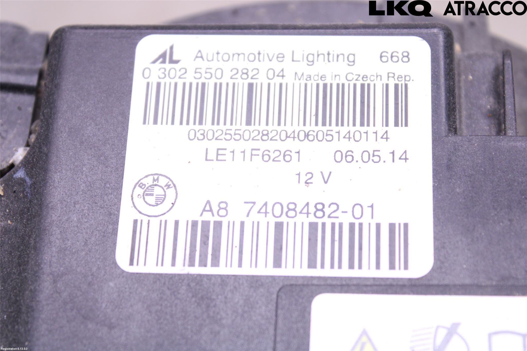 BMW 4 F32/F33/F82/F83 13-20 Frontlykt Høyre