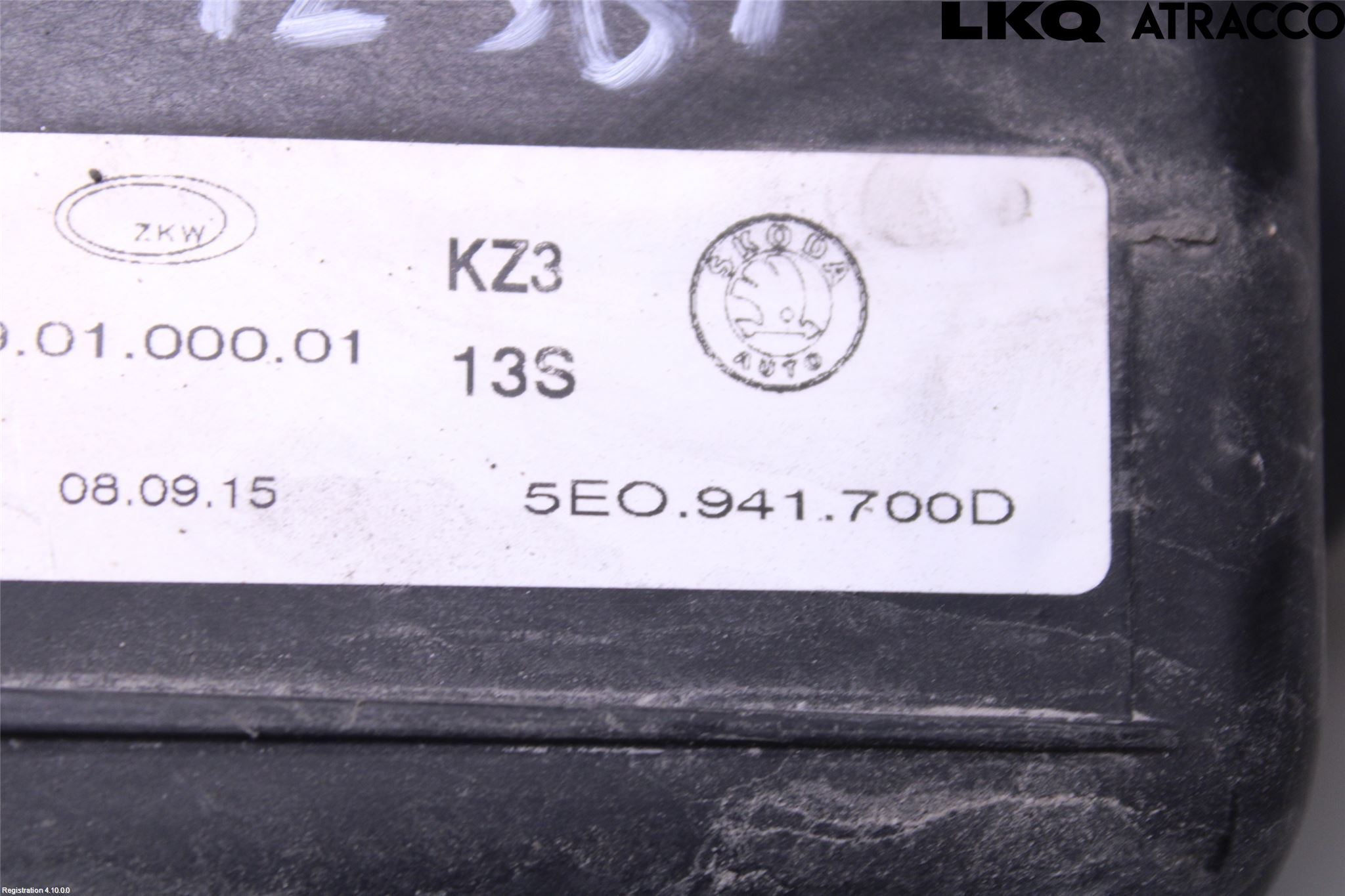 Skoda OCTAVIA (5E) 13-20 Frontlykt-Kurve-Tåkelys