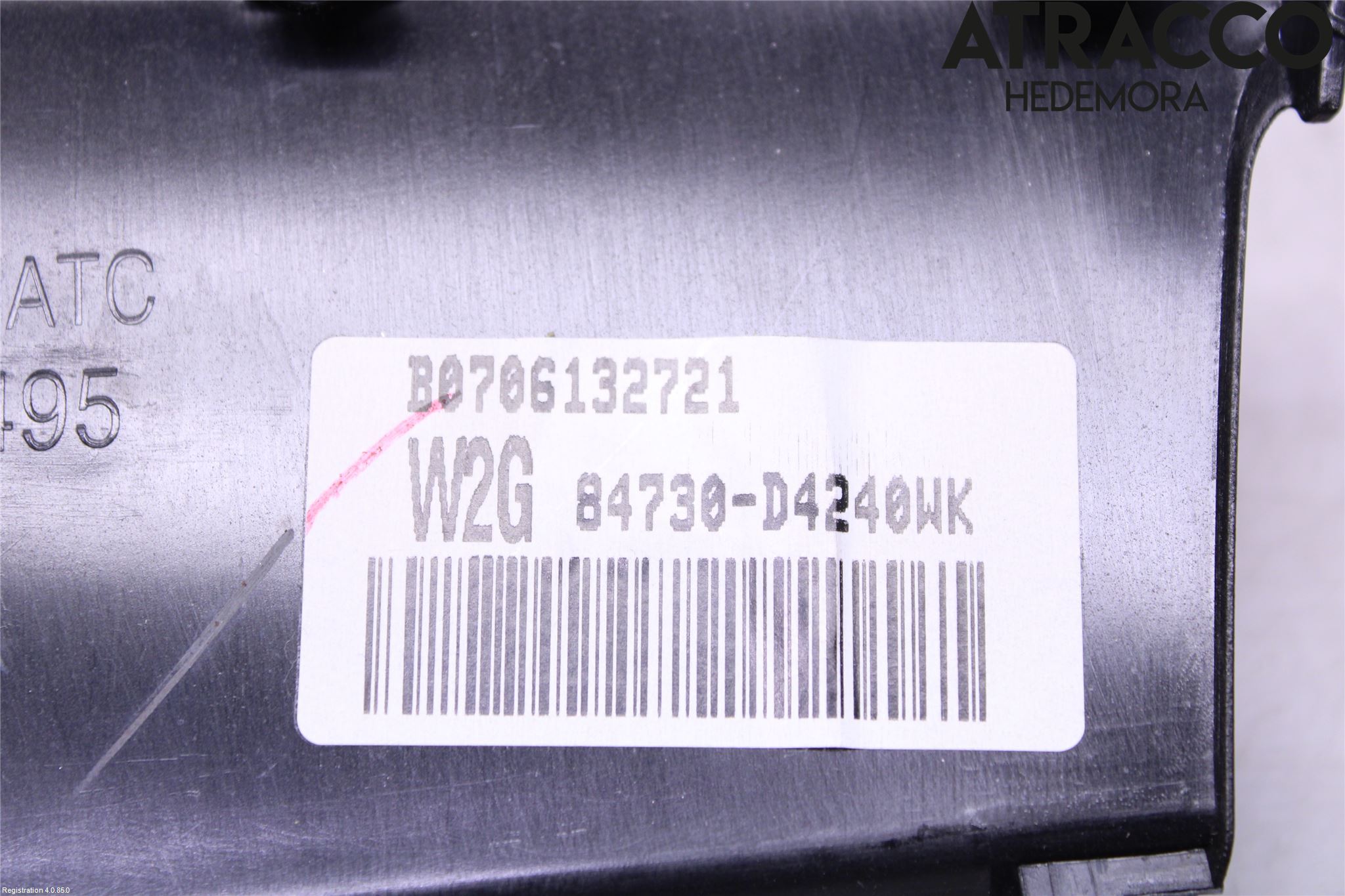 Kia OPTIMA 16-20 Innr Radio Ramme