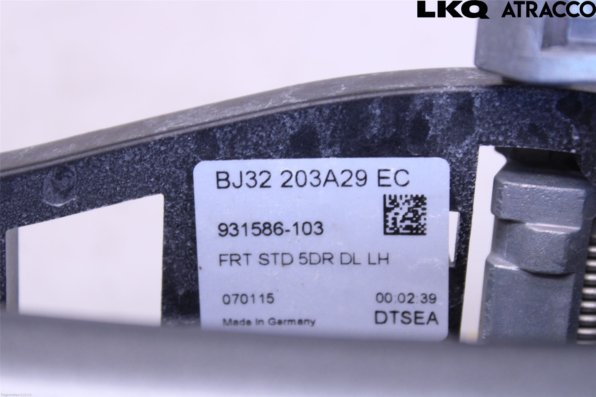 Landrover LAND ROVER RANGE ROVER EVOQUE (L538) 11-18 Dørhandtak Ytre Venstre