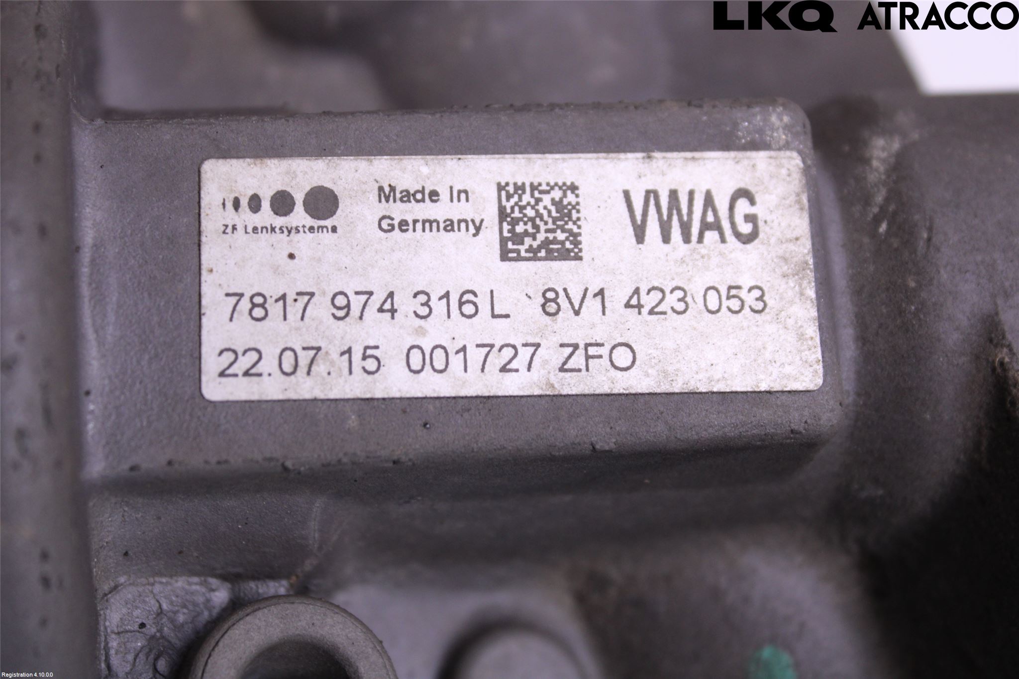 Audi A3/S3 8V 13-20 Styrväxel/Snäcka Elektrisk