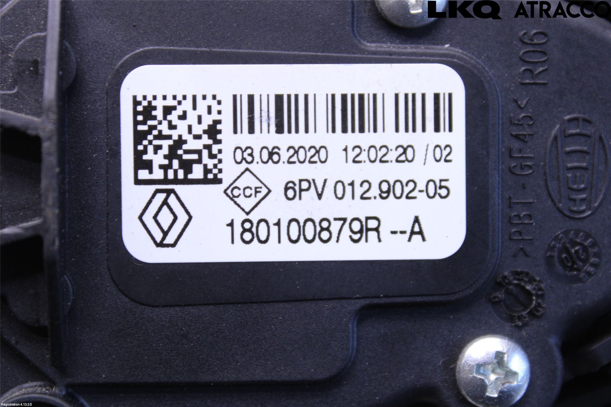 Renault CAPTUR 20-24 Gasspedal