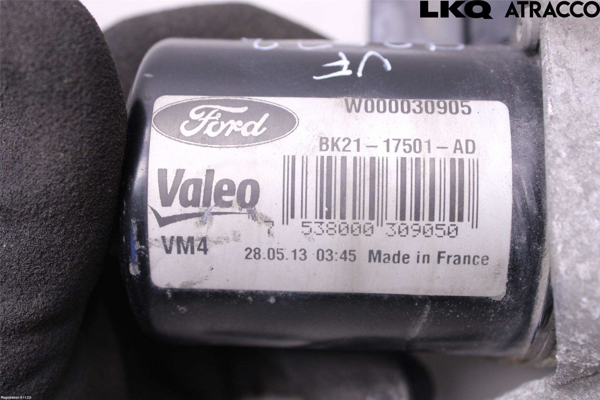 Ford TRANSIT SKÅP/BUSS 14-22 Viskermotor Frontrute