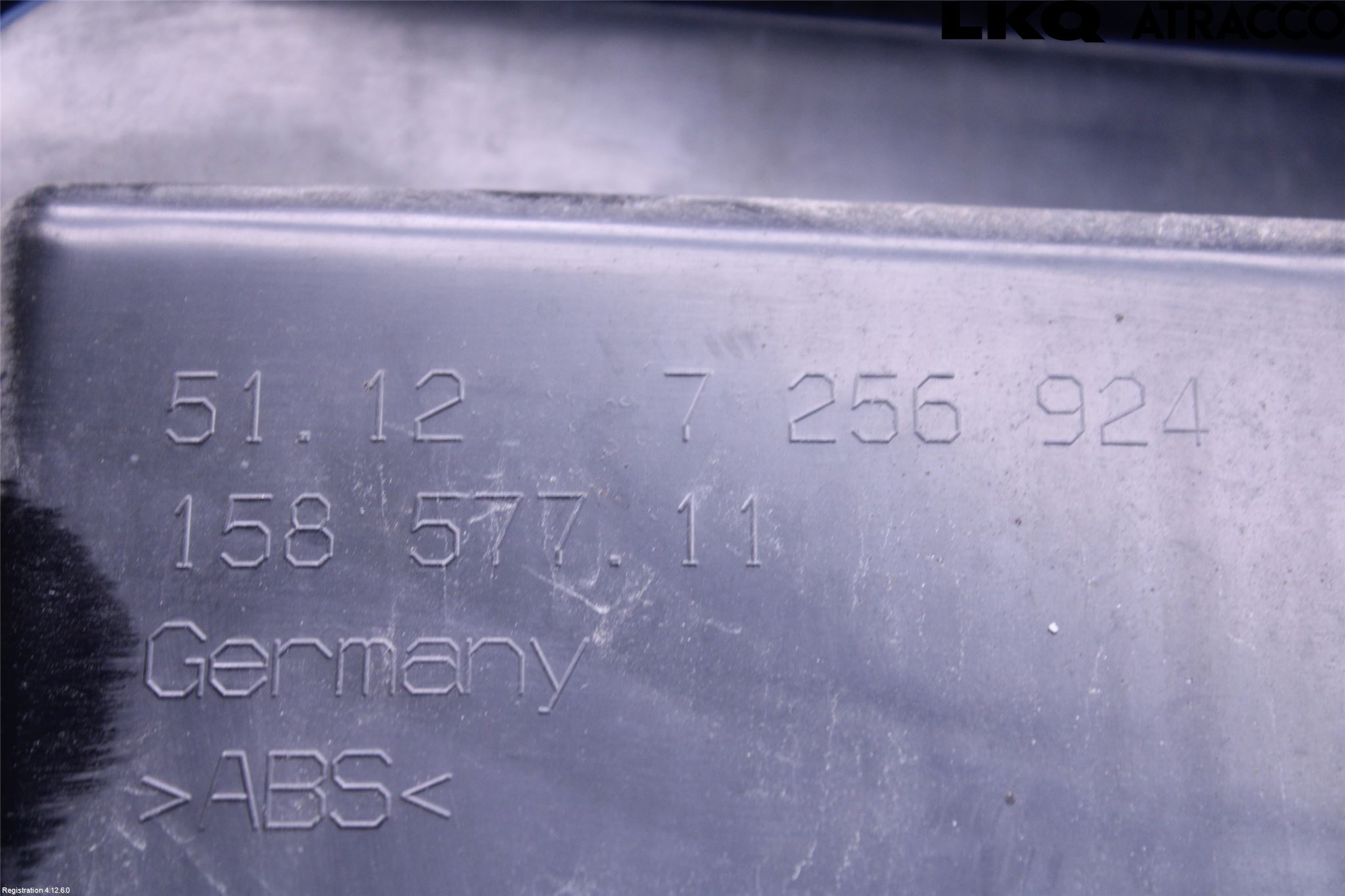 BMW 3 F30/F31/F80 12-19 Støtfangerfeste Bak Høyre