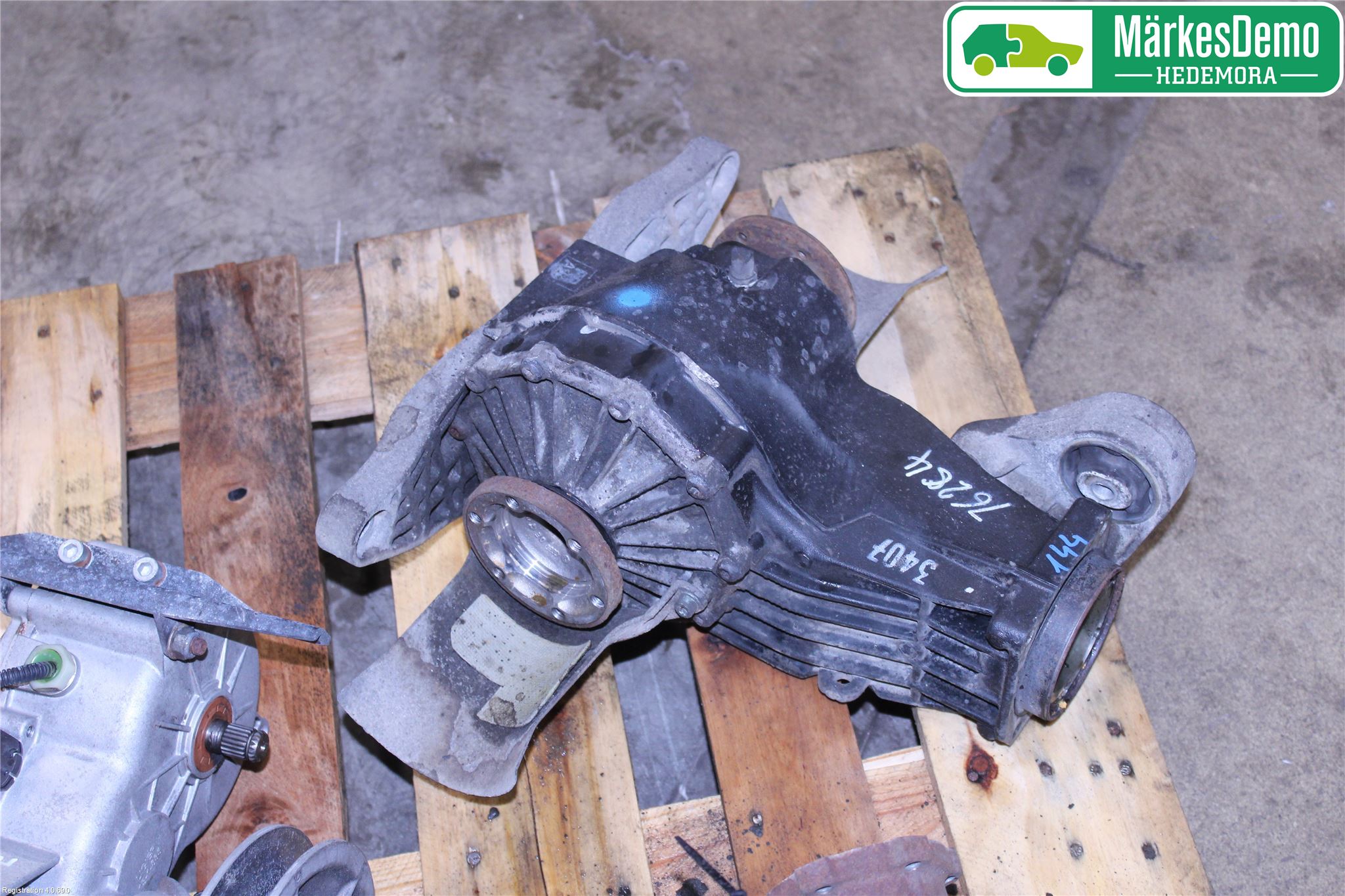 Audi A4/S4 01-05 Bakaksel Kardang Bak -Diff