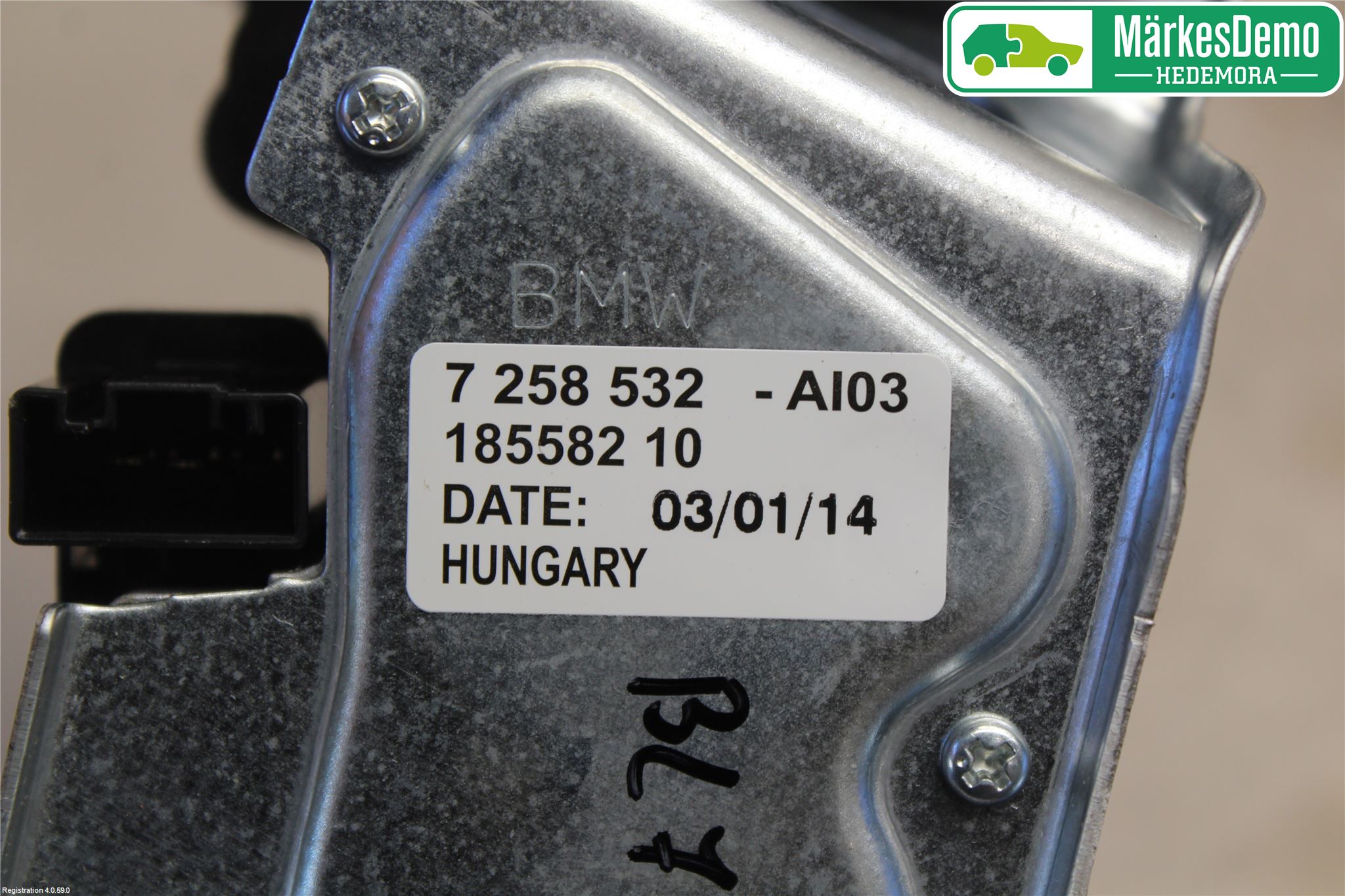 BMW 1 F20/F21 11-19 Viskermotor Bakluke