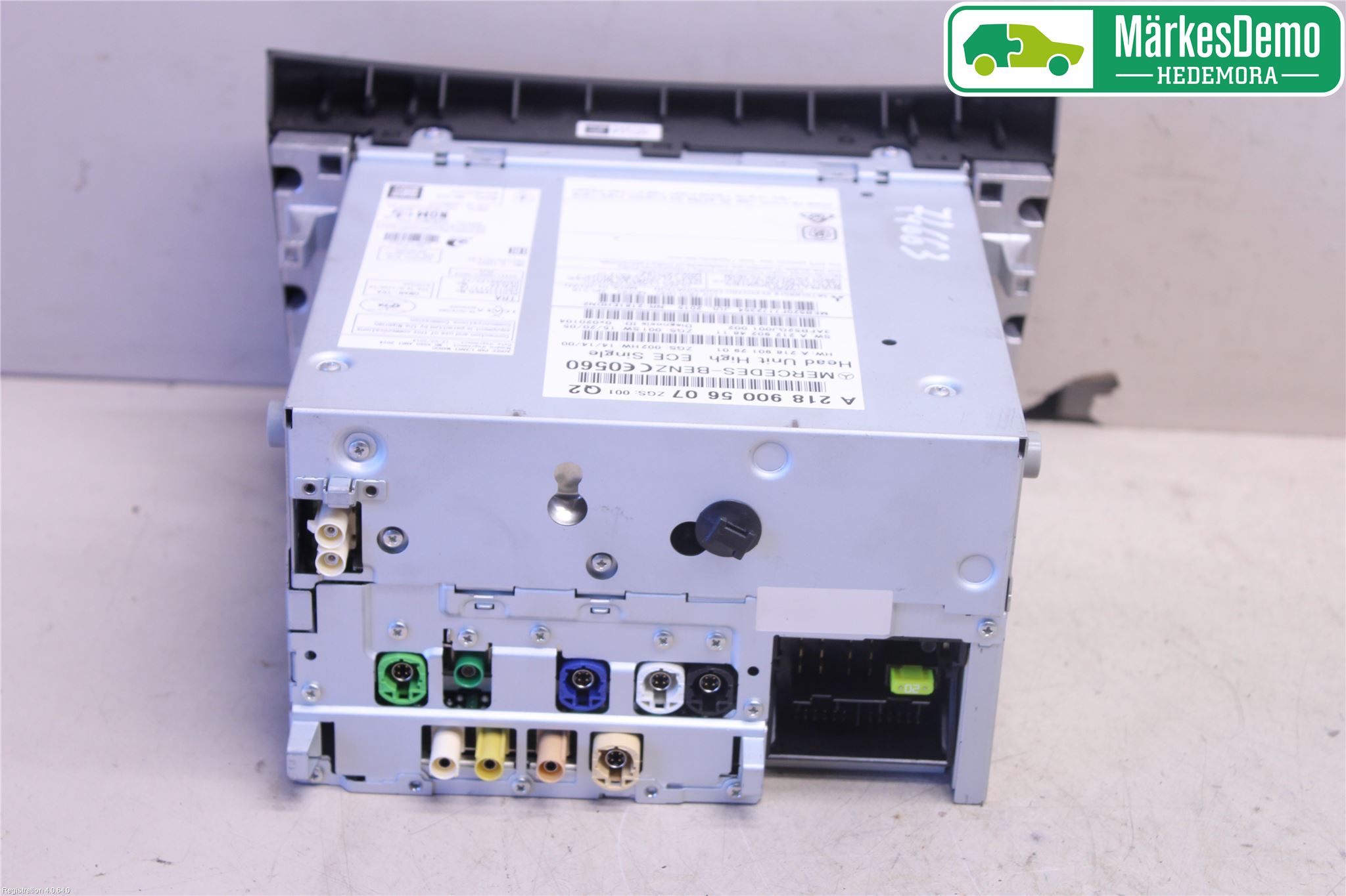 Mercedes-Benz MB E-KLASS (W212) 09-16 Stereo Radio Med Cd