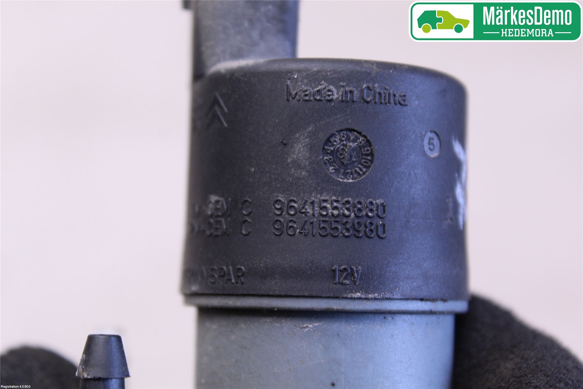 Nissan QASHQAI 10-14 Spylerpumpe Frontrute